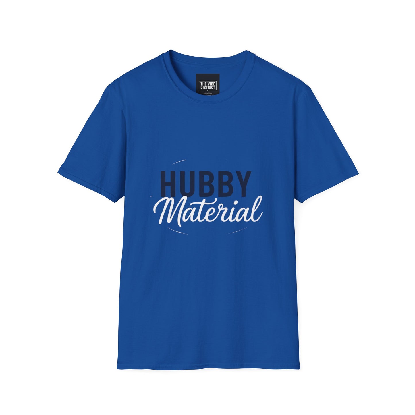 Hubby Unisex Softstyle T-Shirt - Perfect Gift for Father's Day, Anniversaries, and Celebrations