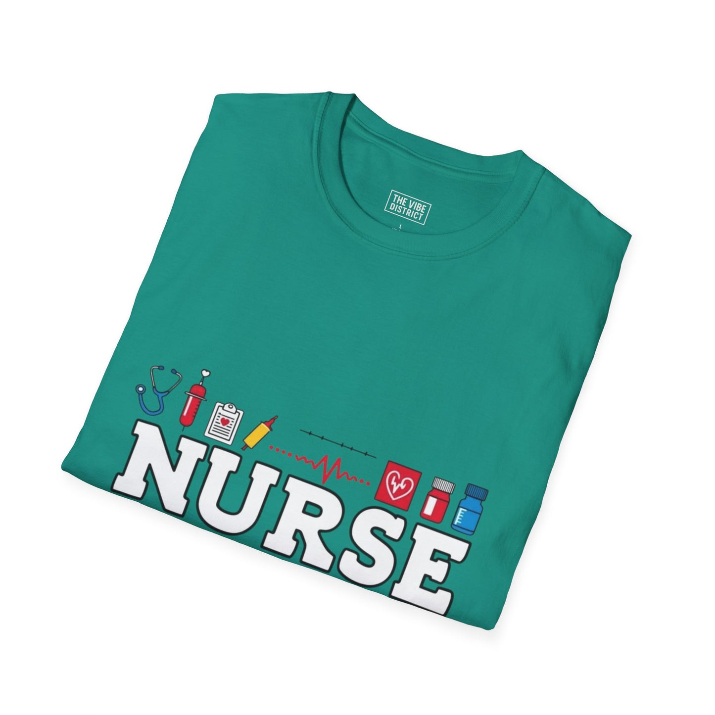 Nurse Appreciation T-Shirt | Unisex Softstyle Tee for Healthcare Heroes | "I'll Be There For You" Design