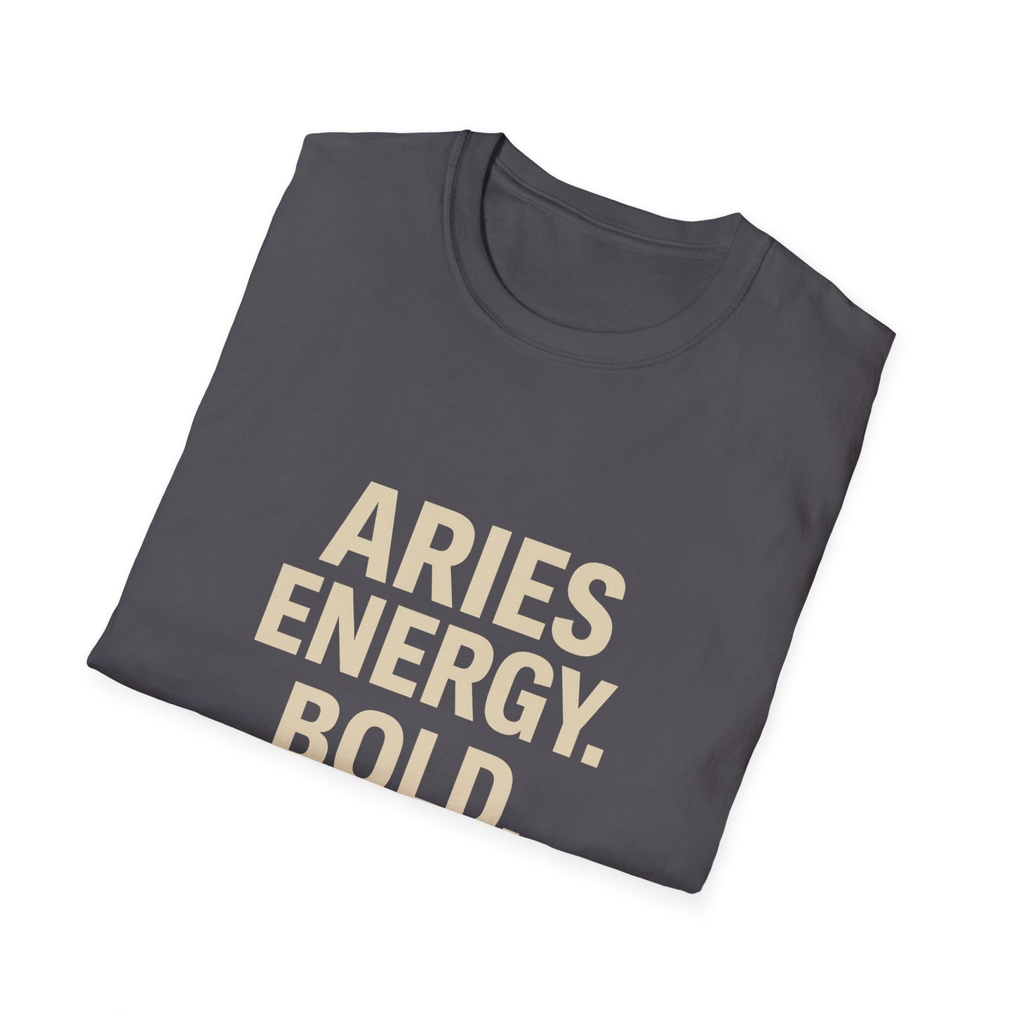 Bold Aries Energy T-Shirt, Astrology Tee for Aries, Zodiac Sign Shirt, Astrology Gift, Casual Wear, Birthday Gift