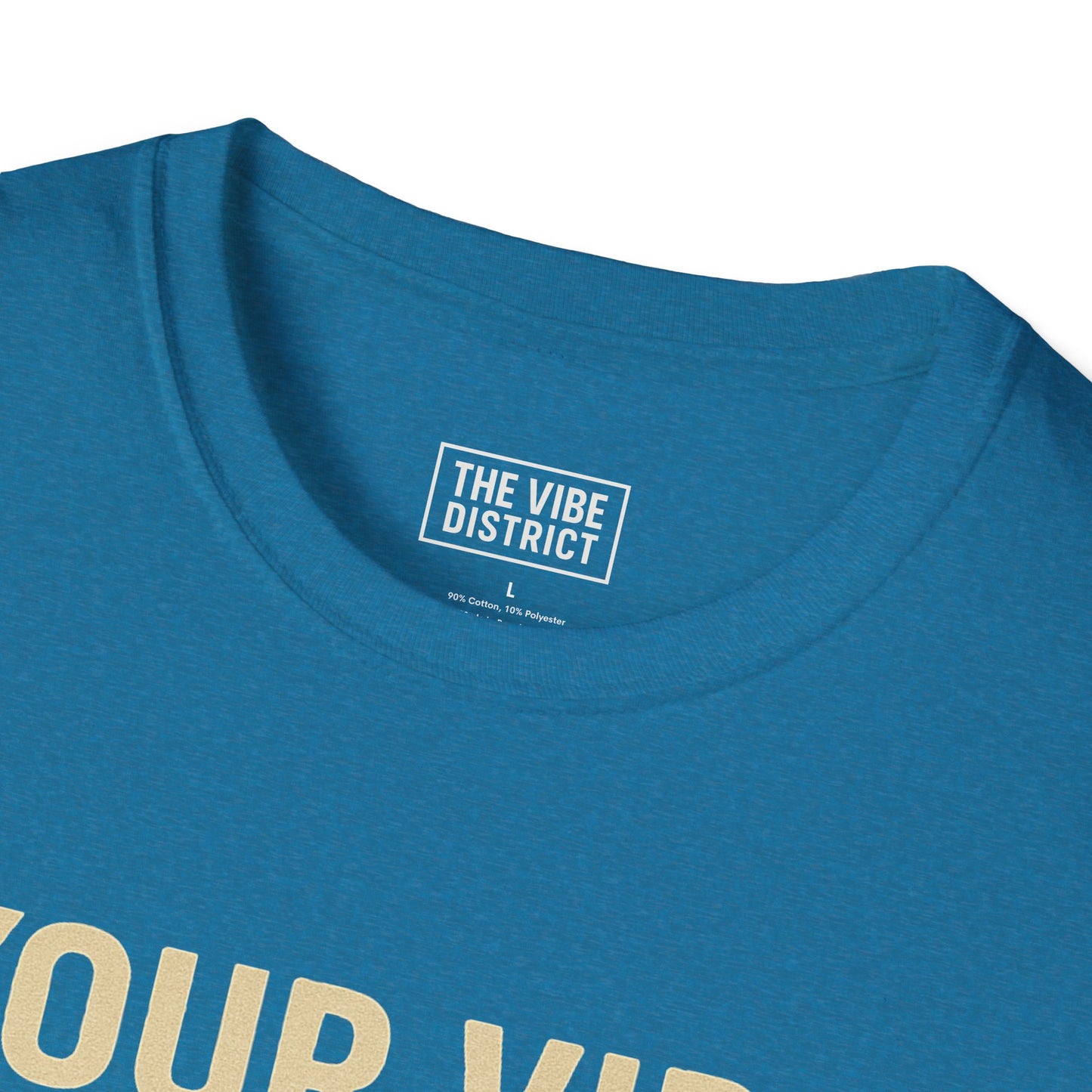 Your Vibe Attracts Your Tribe Unisex Softstyle T-Shirt, Casual Tee, Motivational Shirt, Gifts for Friends, Self-Care Wardrobe