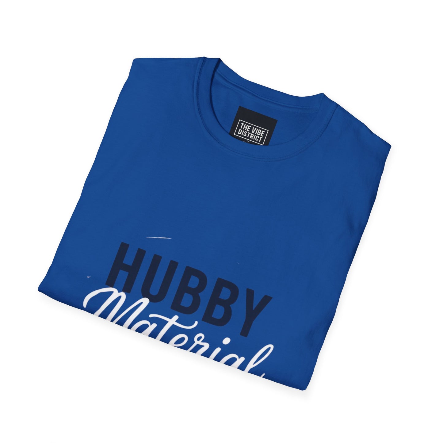 Hubby Unisex Softstyle T-Shirt - Perfect Gift for Father's Day, Anniversaries, and Celebrations