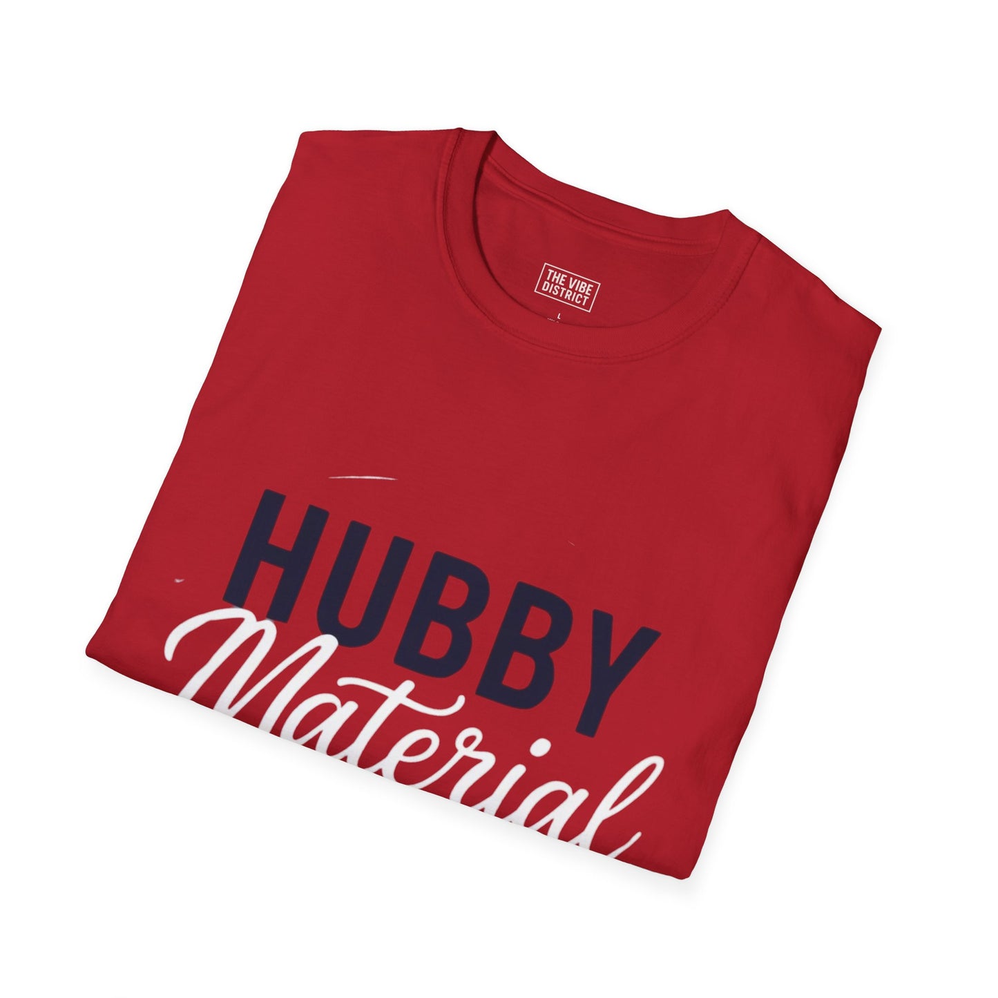 Hubby Unisex Softstyle T-Shirt - Perfect Gift for Father's Day, Anniversaries, and Celebrations