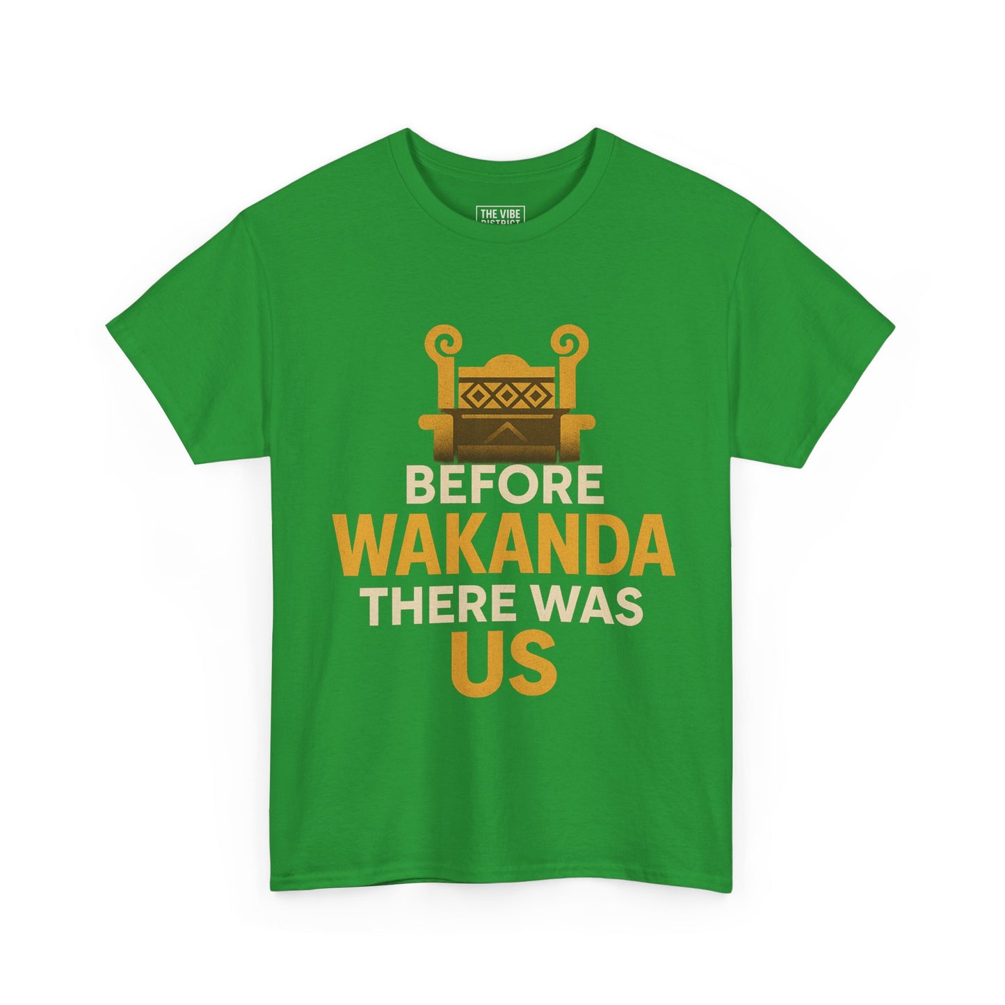 Wakanda Pride Tee - Graphic Unisex Heavy Cotton T-Shirt for Black Panther Fans, Unique Gift Idea, Celebration Apparel, Statement Clothing