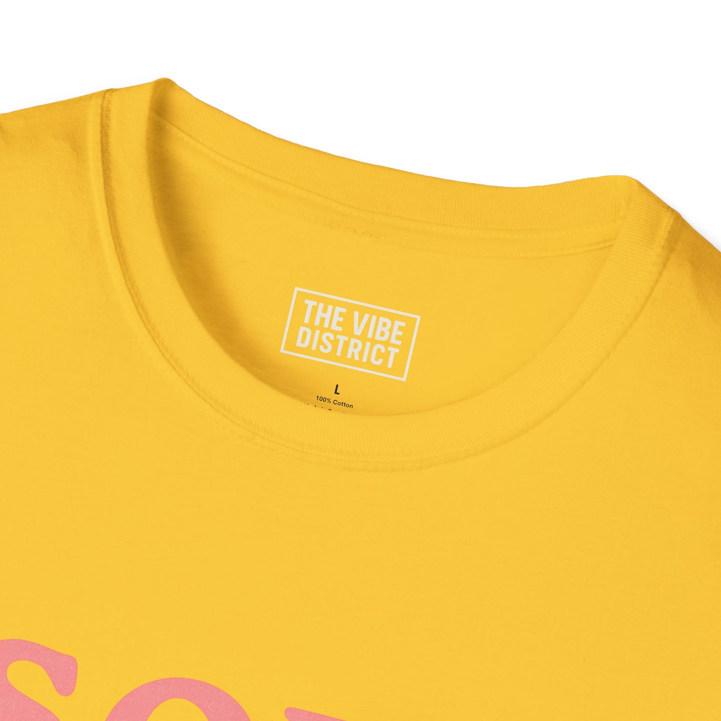Soft But Not Weak T-Shirt | Unisex Softstyle Tee, Motivational Shirt, Gift for Her, Confidence Apparel, Everyday Wear, Yellow Tee