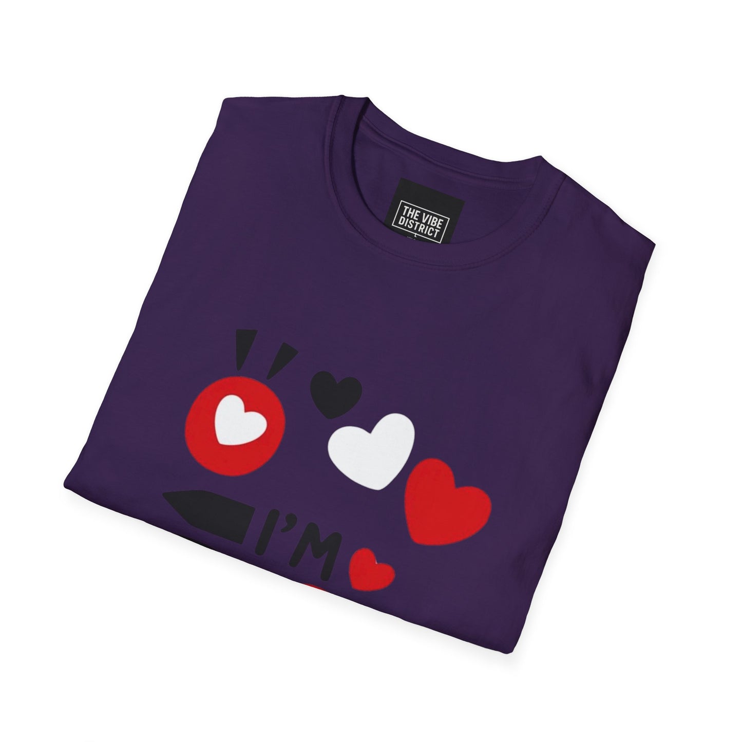Valentine's Day I'm Bae T-Shirt, Cute Couple Tee, Gift for Him/Her, Softstyle Love Shirt, Romantic Apparel, Valentine's Gift