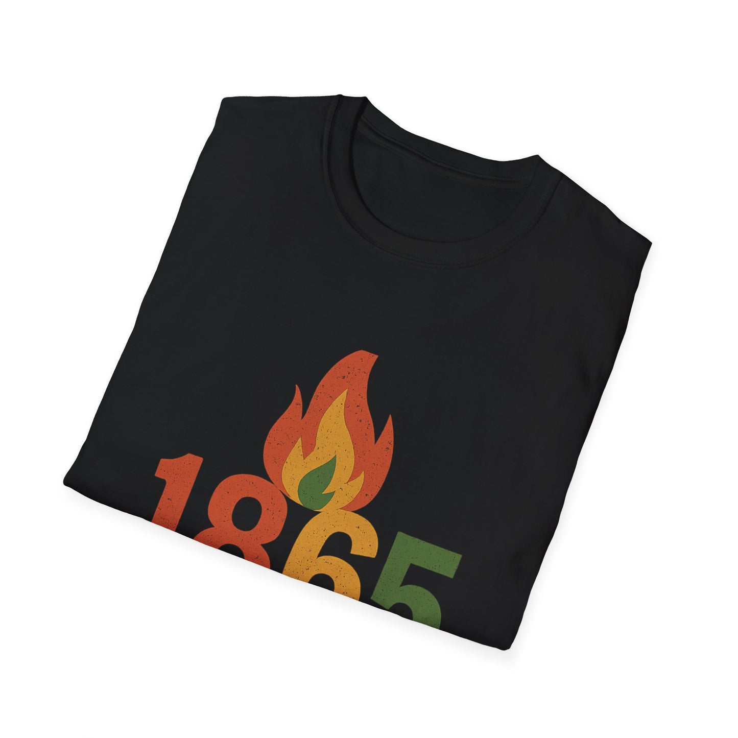 Ignite Change Unisex Softstyle T-Shirt, 1865 Graphic Tee, Black History Apparel, Gift for Activists, Comfortable Casual Wear