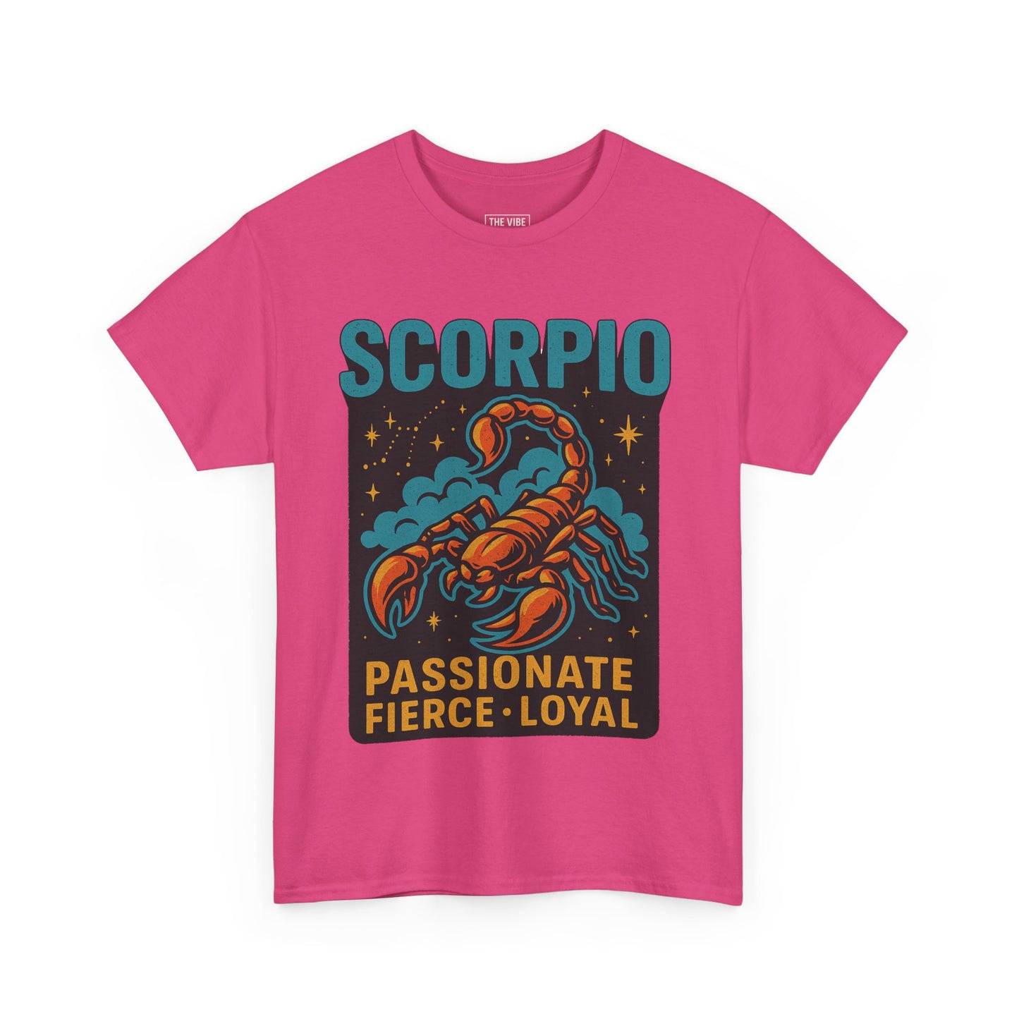 Scorpio Zodiac Tee | Passionate, Fierce & Loyal | Astrology Gift, Horoscope Shirt, Unisex Apparel, Birthday Present, Astrology Lover