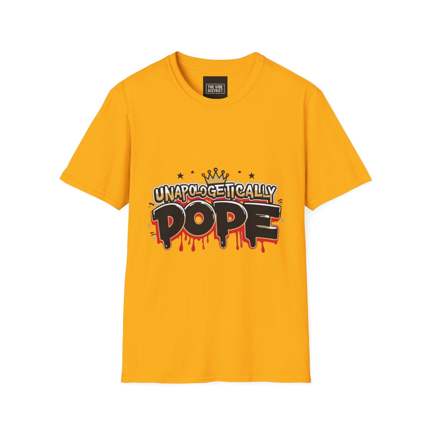 Unisex 'Unapologetically Dope' T-Shirt - Trendy Graphic Tee for Confident Fashion Lovers