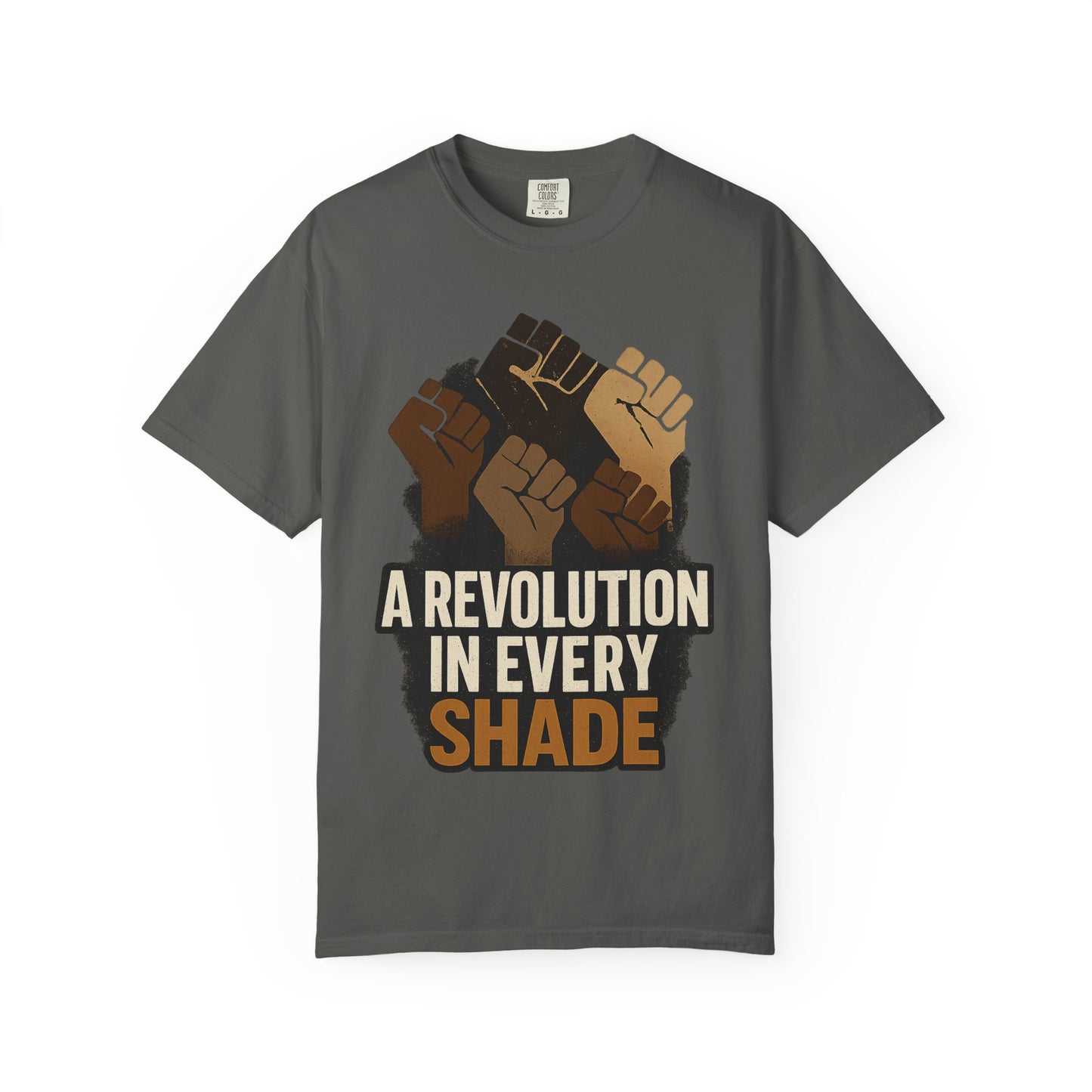- A Revolution in Every Shade, Social Justice Tee, Equality Apparel, Gift for Activists, Pride Wear