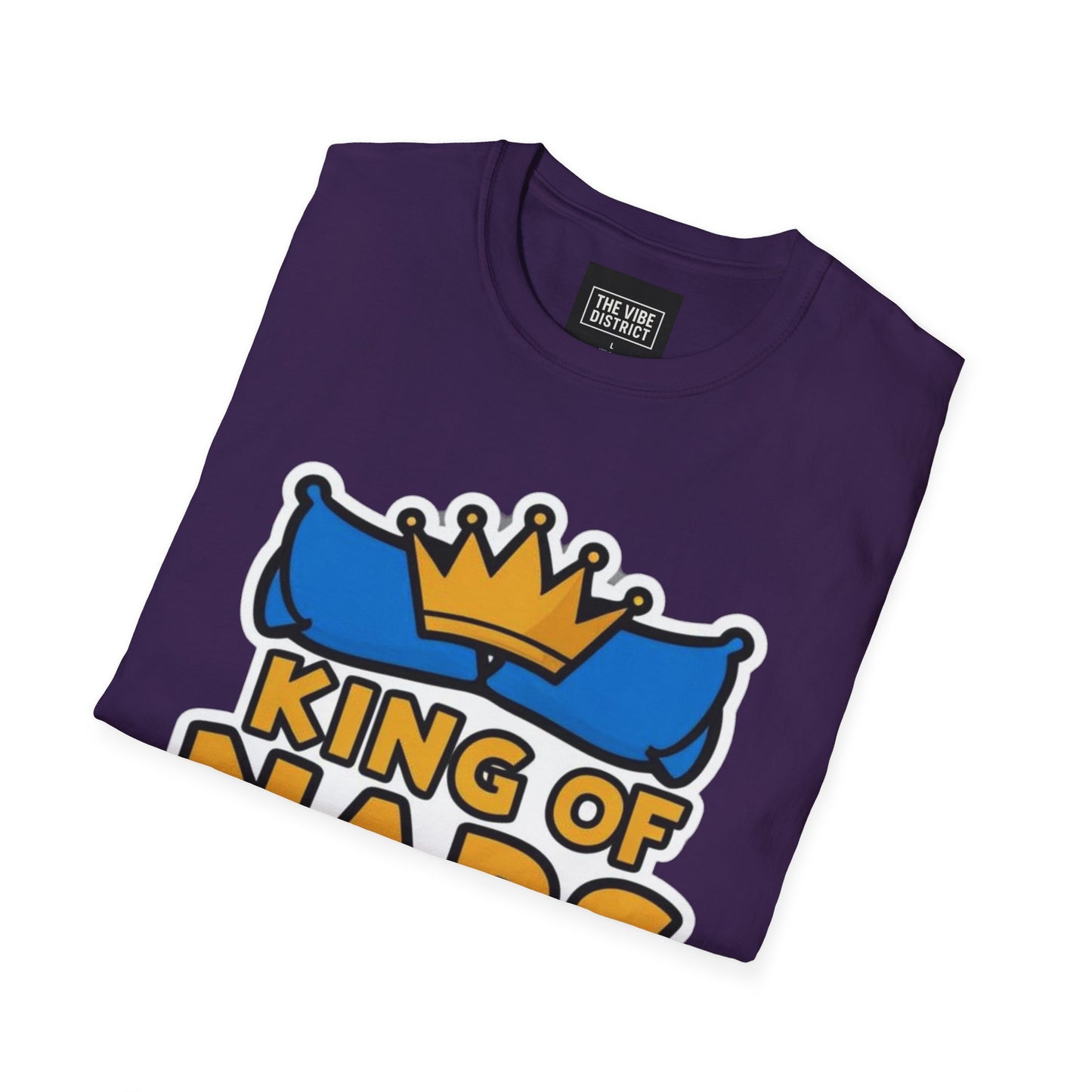 King of Naps Unisex Softstyle T-Shirt - Perfect Gift for Sleep Lovers