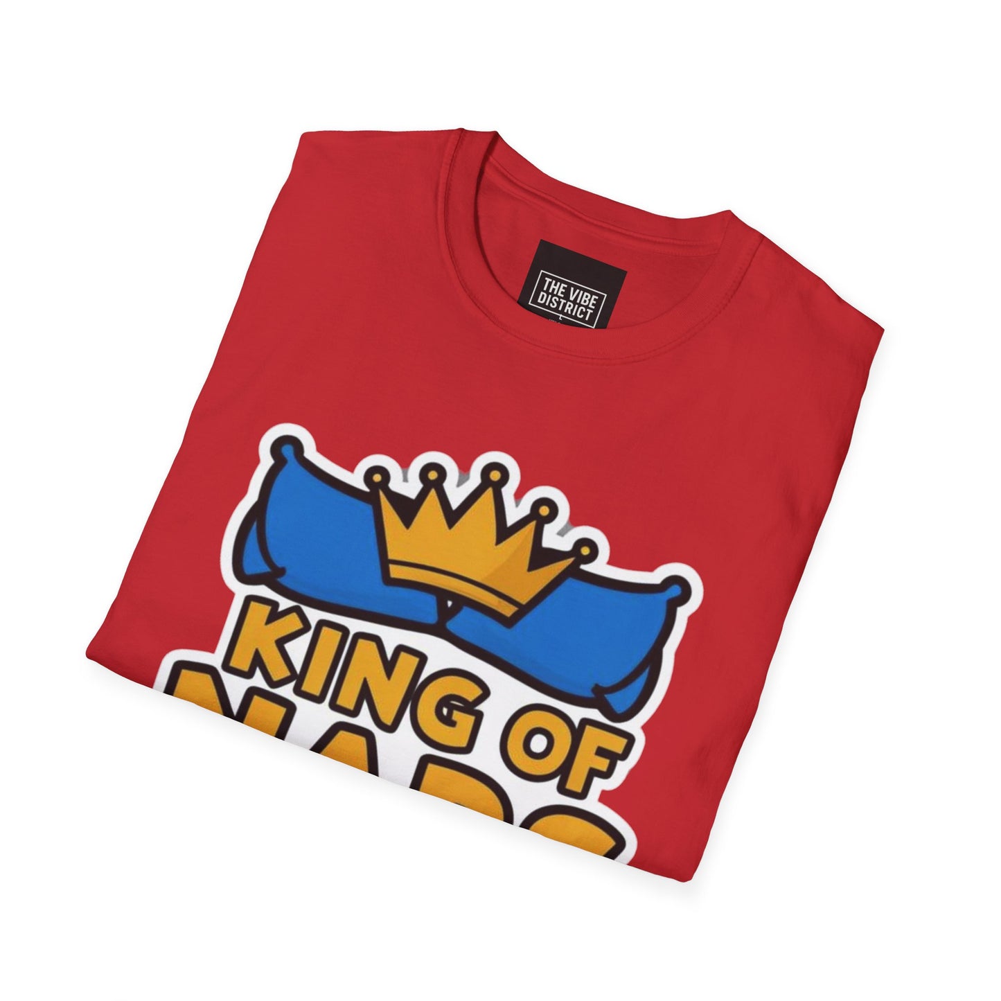 King of Naps Unisex Softstyle T-Shirt - Perfect Gift for Sleep Lovers
