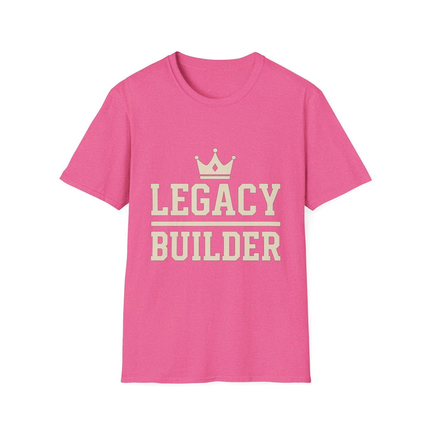 Legacy Builder Unisex Softstyle T-Shirt - Motivational Tee for Inspiration