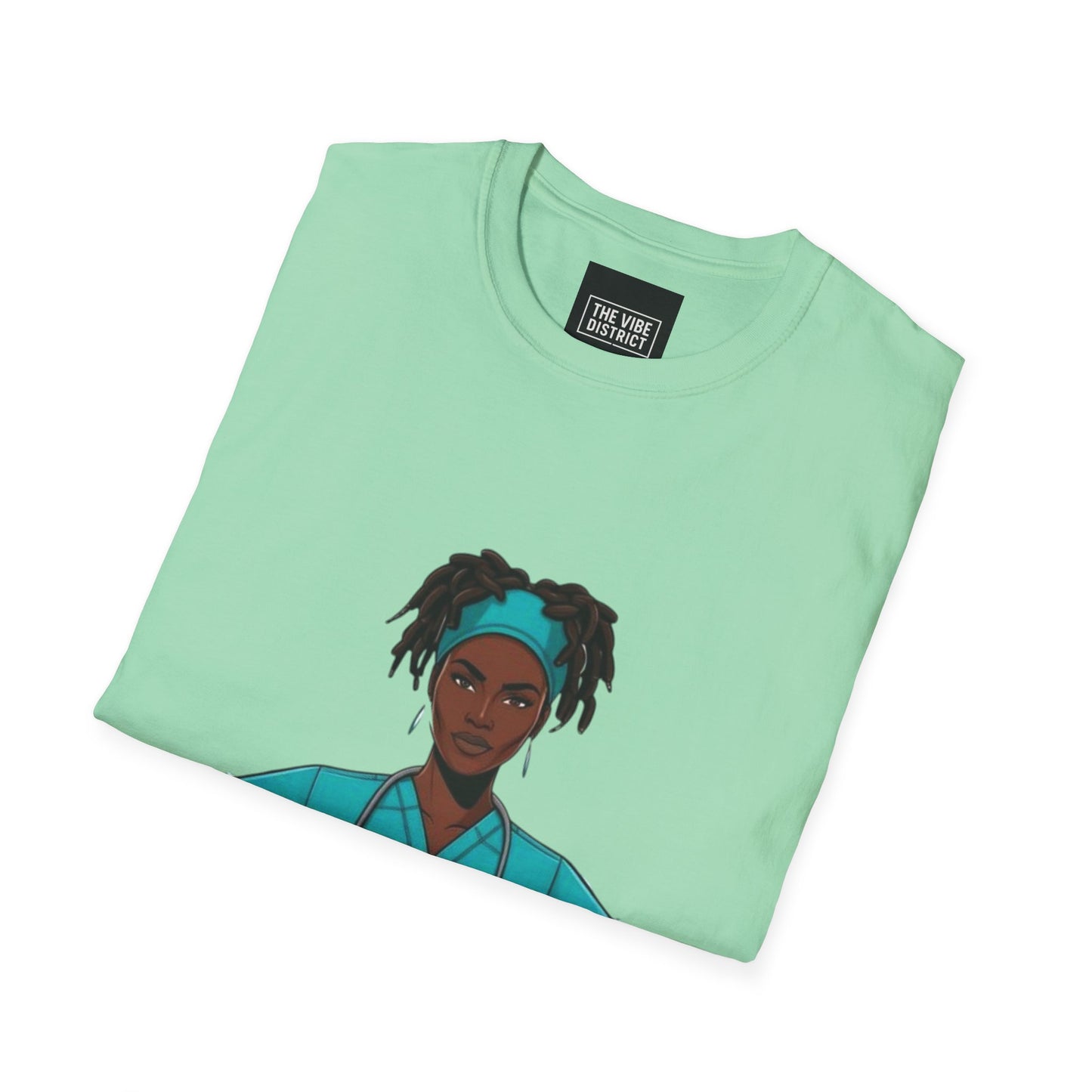 Nurse Graphic T-Shirt - Powered by Purpose - Unisex Softstyle Apparel