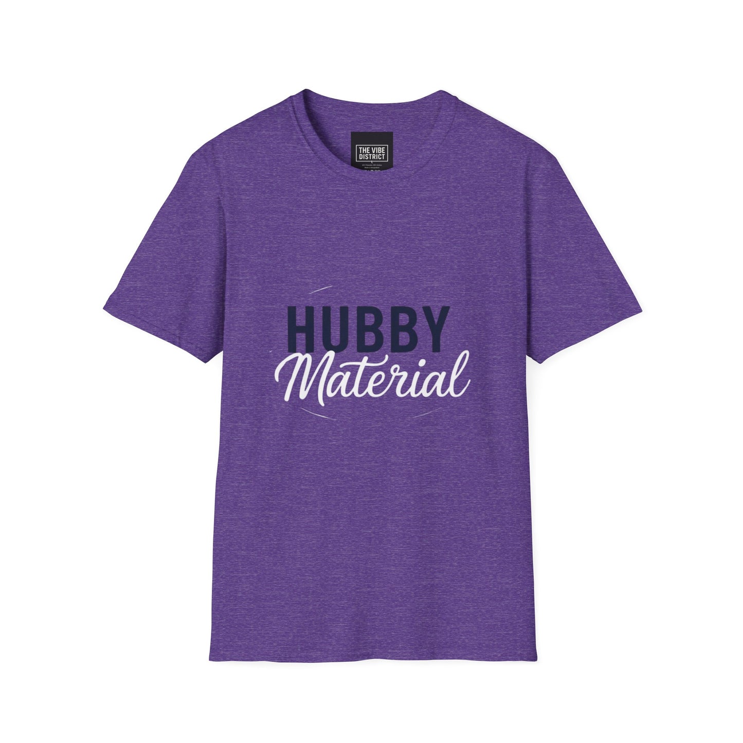 Hubby Unisex Softstyle T-Shirt - Perfect Gift for Father's Day, Anniversaries, and Celebrations