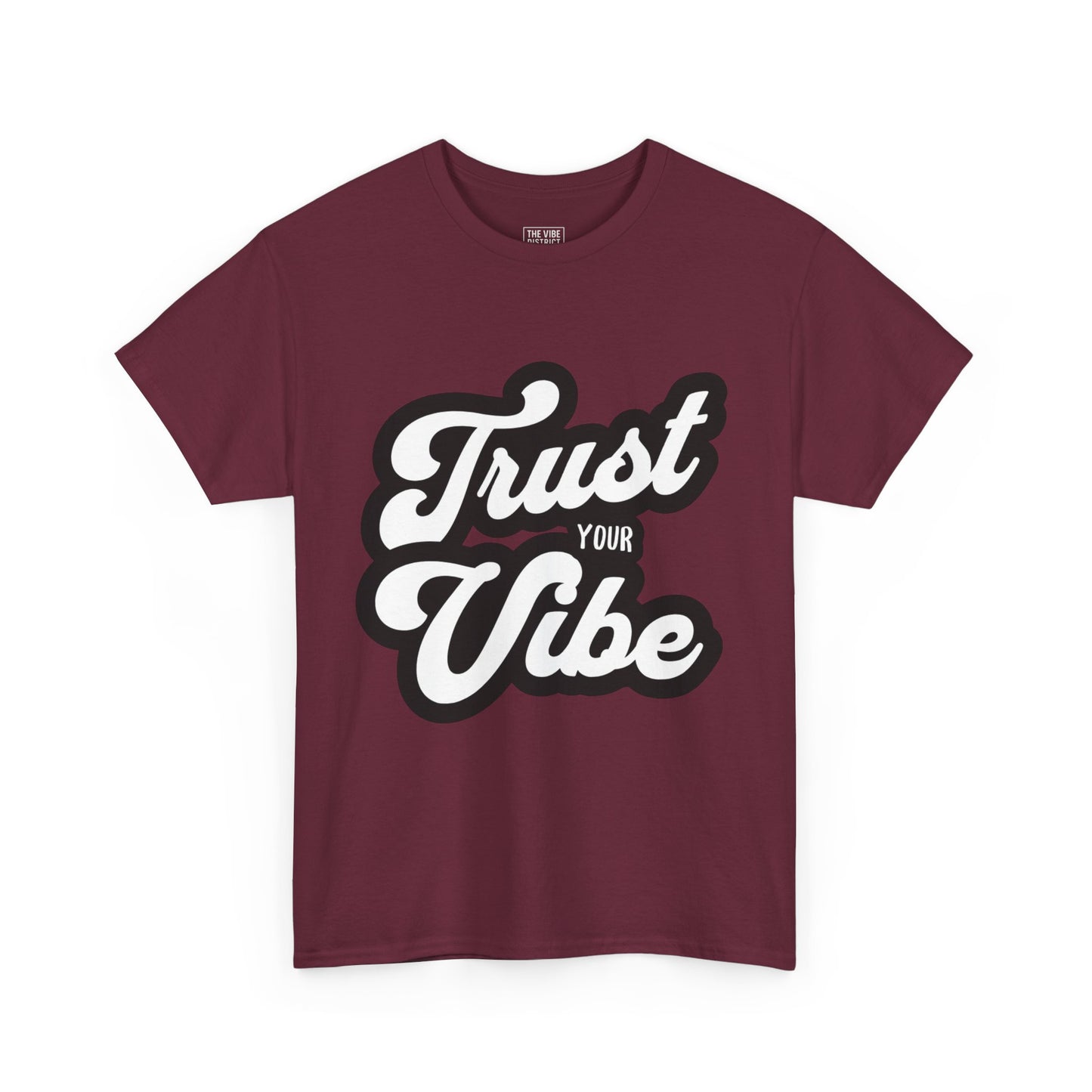 Trust Your Vibe Unisex Cotton Tee, Positive Affirmation Shirt, Casual Everyday Wear, Gift for Teens, Birthday, Inspirational Fashion