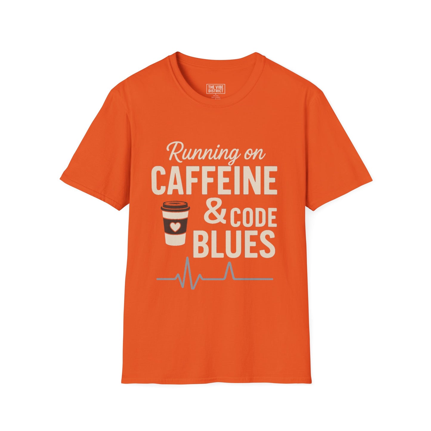 Funny Caffeine & Code Unisex T-Shirt - Perfect for Programmers & Coffee Lovers