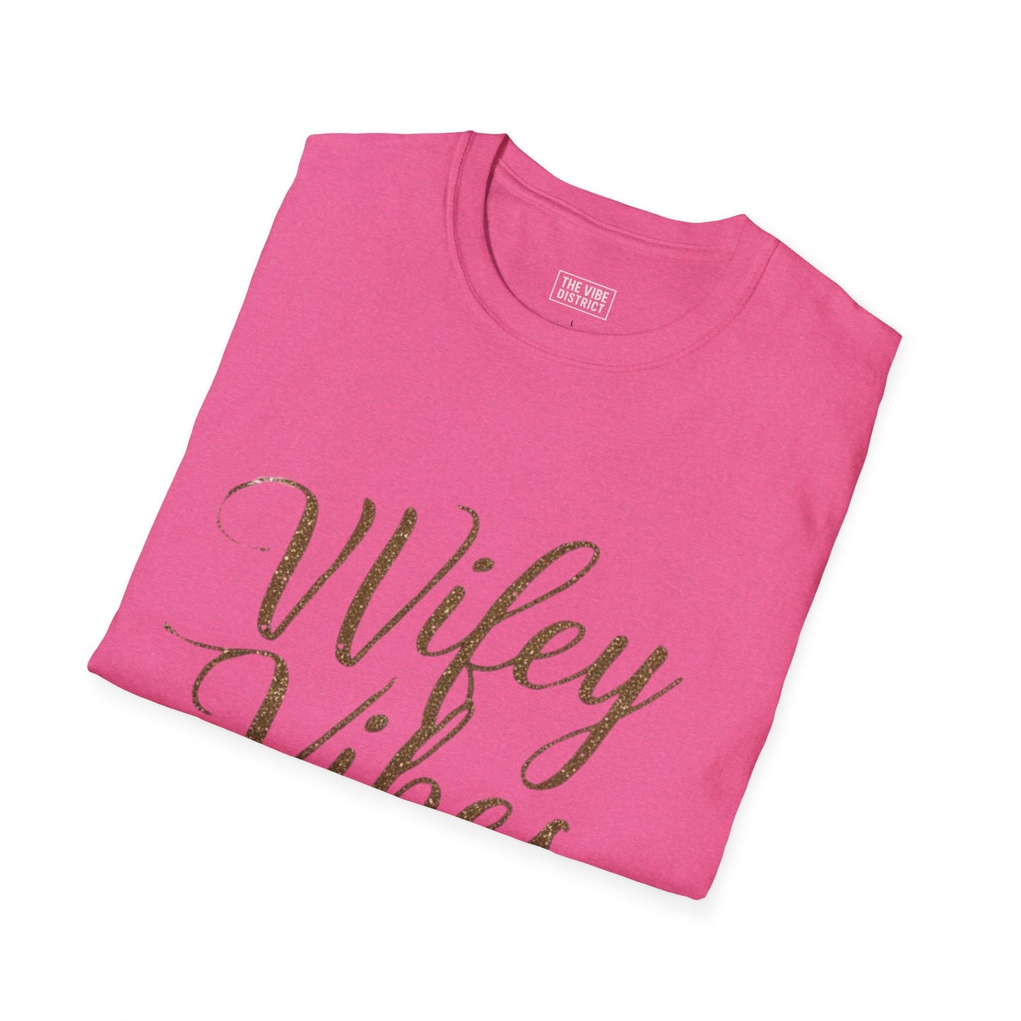 Wifey Vibes Unisex Softstyle T-Shirt -