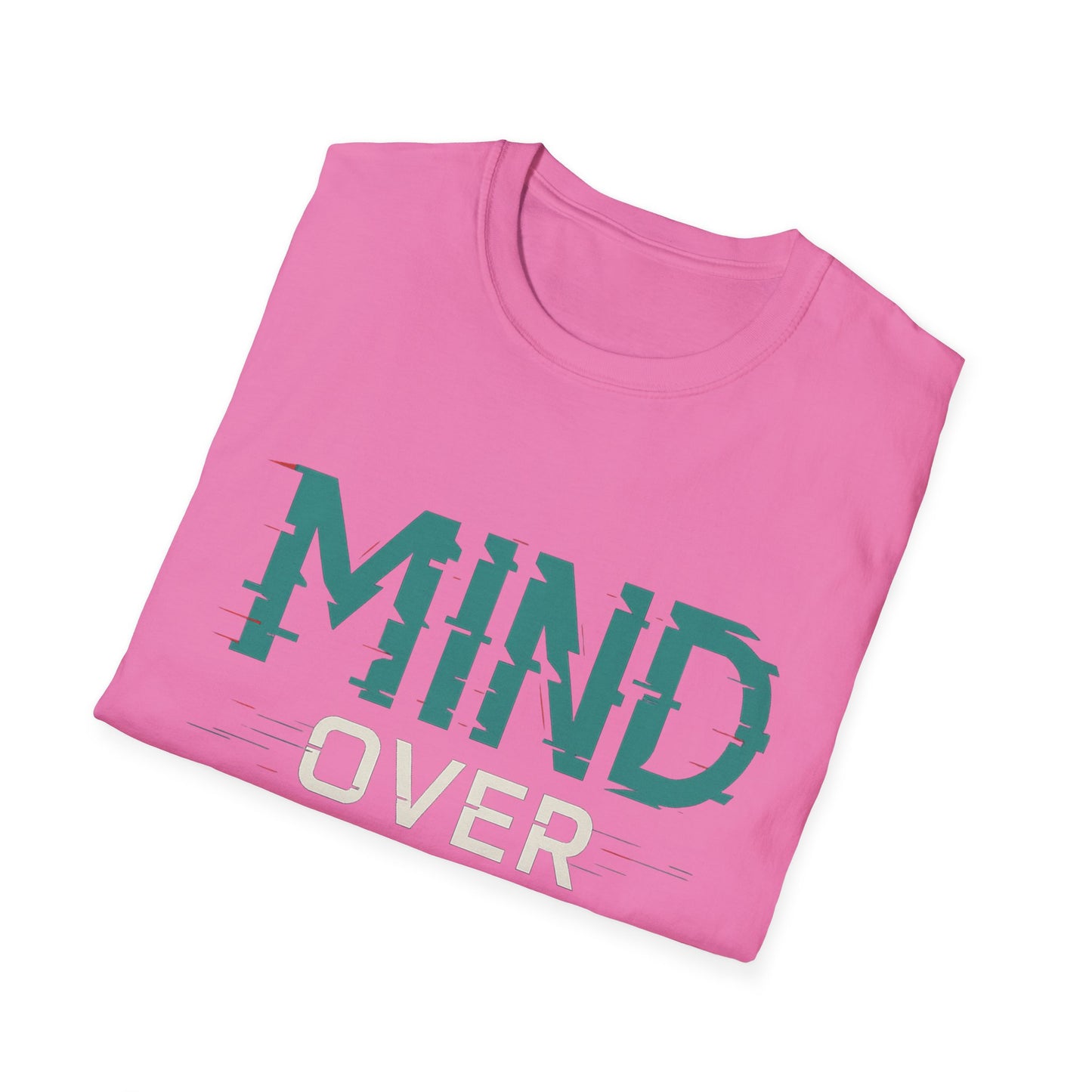 Mind Over Matter Unisex Softstyle T-Shirt - Motivational Graphic Tee