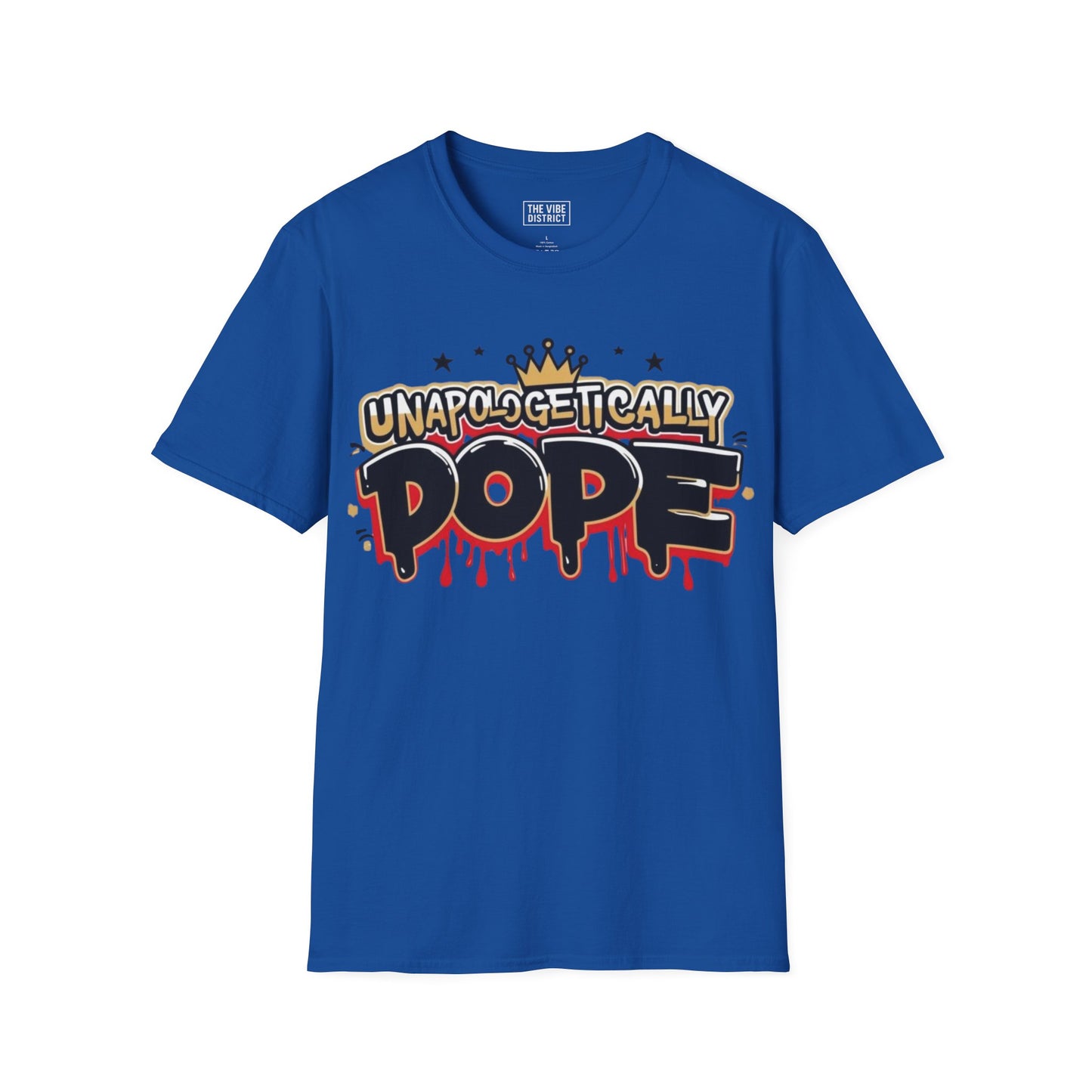 Unisex 'Unapologetically Dope' T-Shirt - Trendy Graphic Tee for Confident Fashion Lovers
