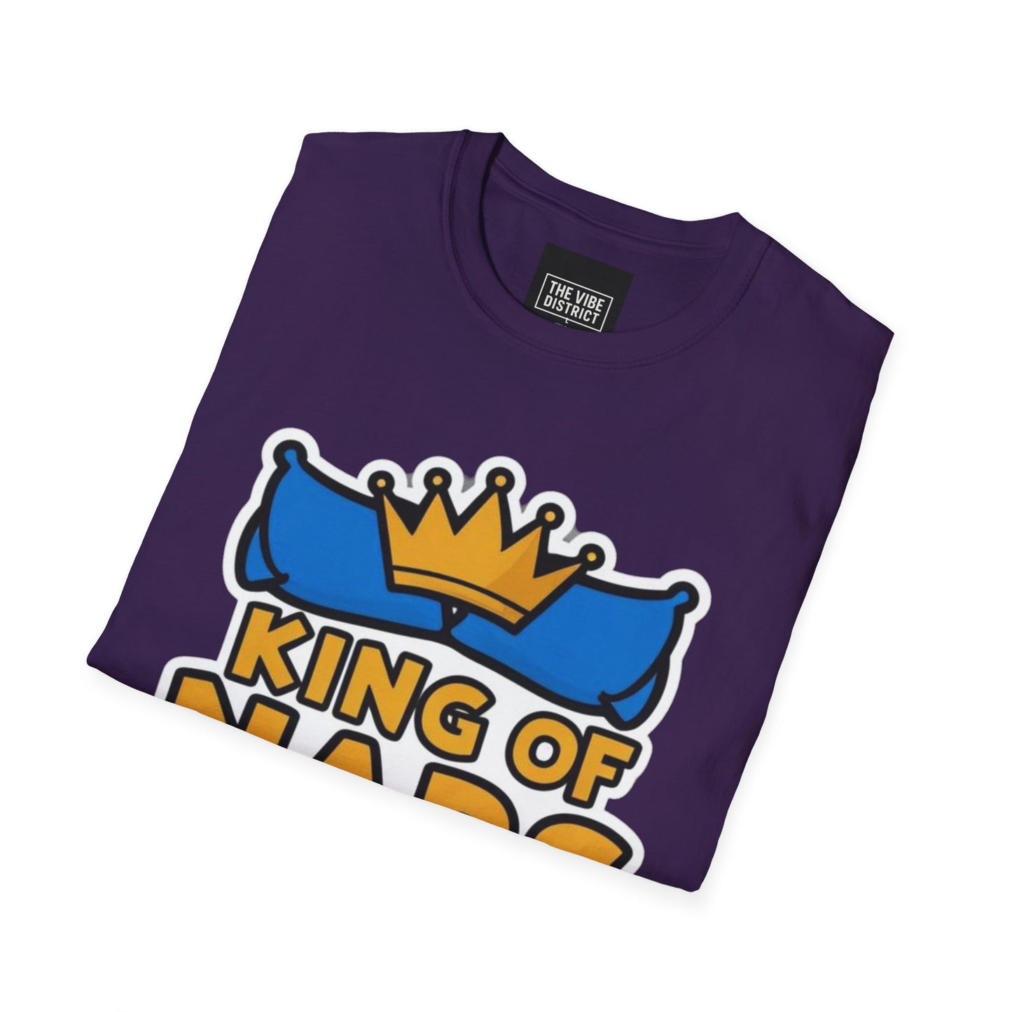 King of Naps Unisex Softstyle T-Shirt - Perfect Gift for Sleep Lovers