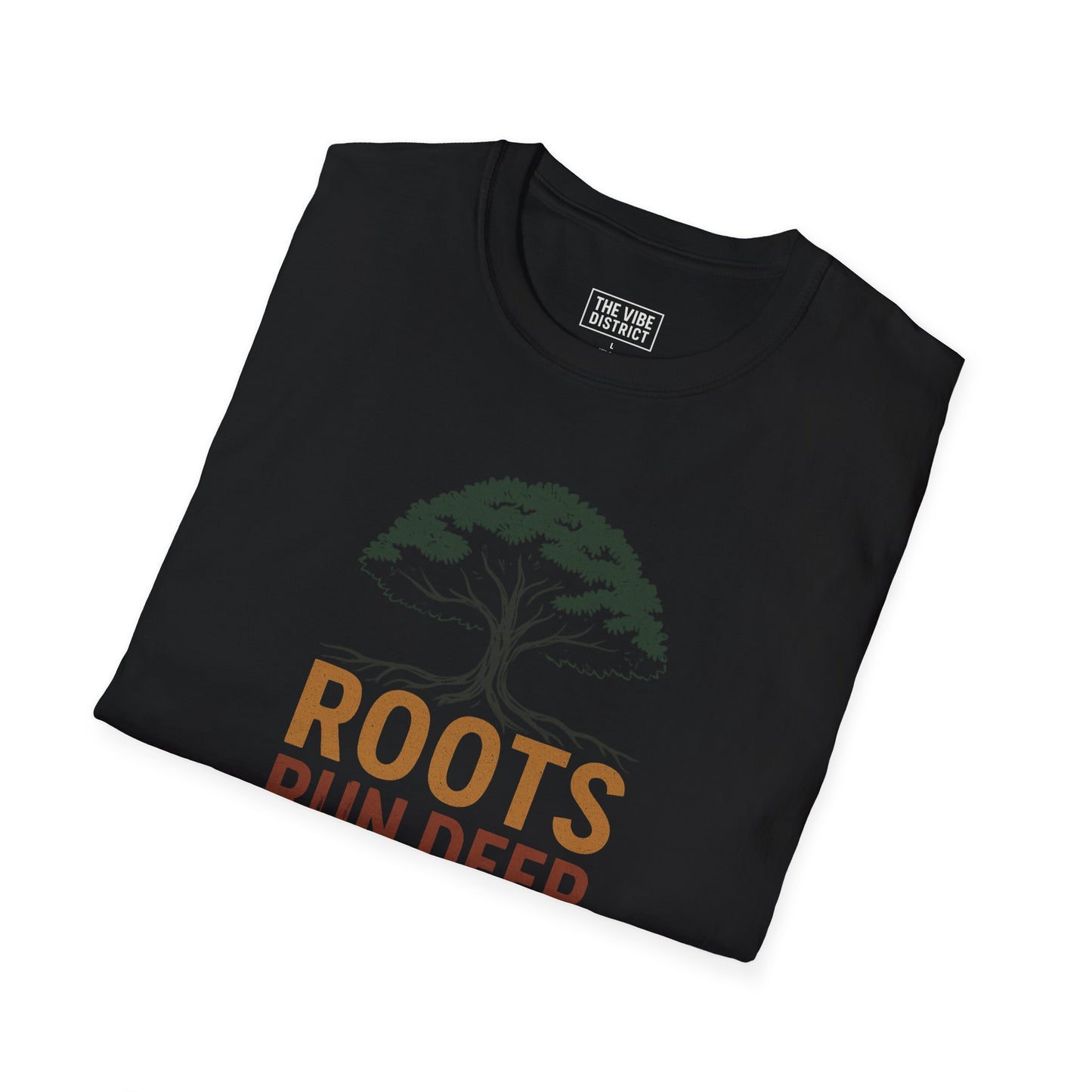 Roots Run Deep Unisex T-Shirt | Nature Lovers Gift, Eco-Friendly Apparel, Casual Wear, Gift for Him/Her, Tree Design