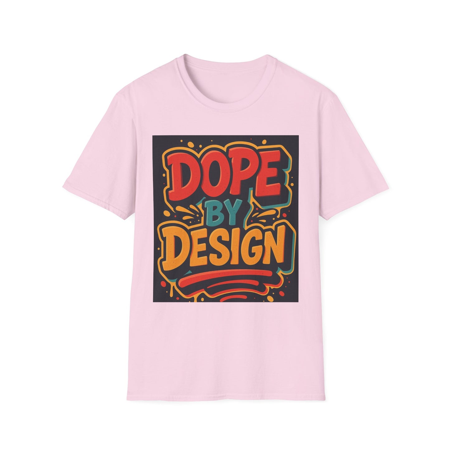 Dope by Design Unisex Softstyle T-Shirt - Vibrant Graphic Tee for Casual Wear