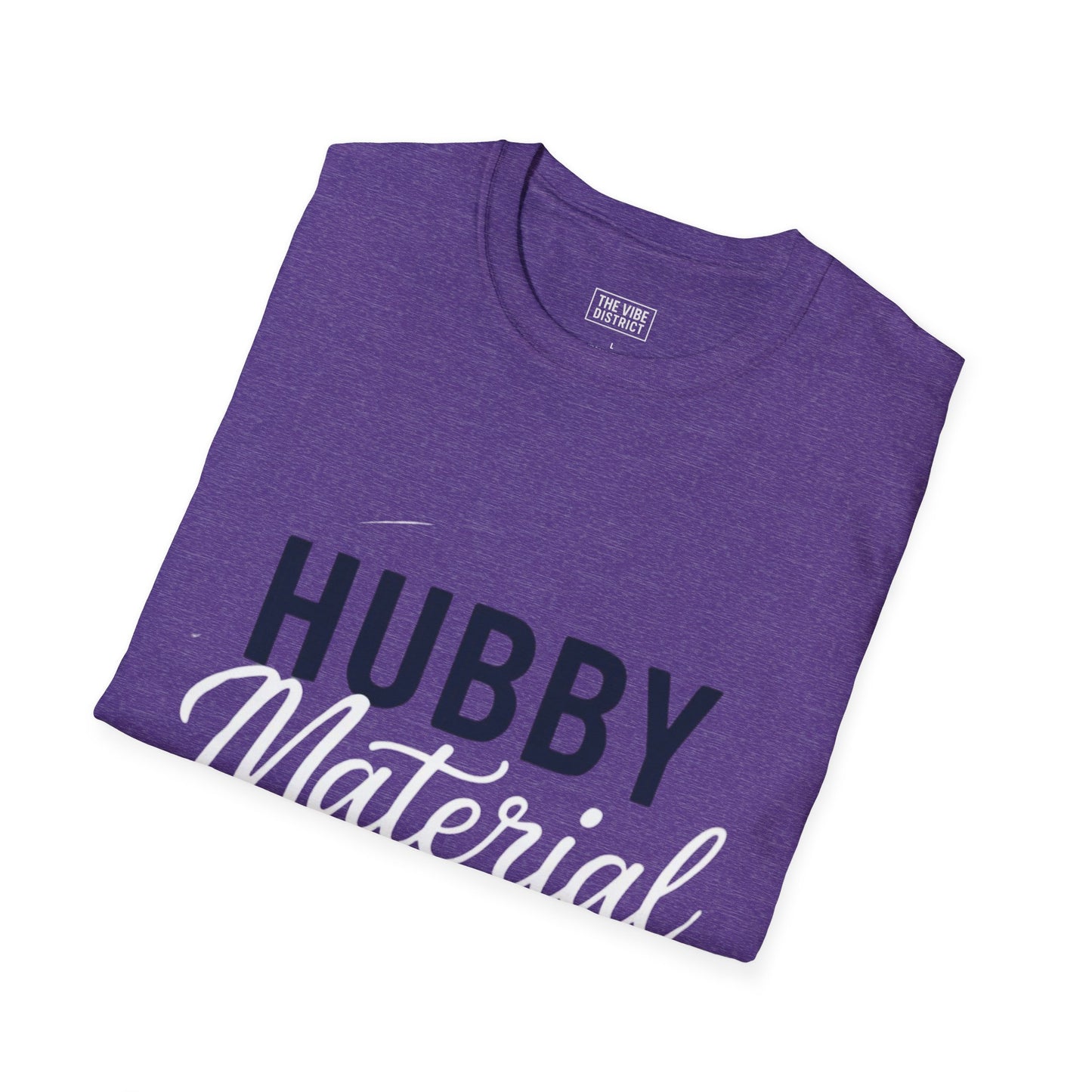 Hubby Unisex Softstyle T-Shirt - Perfect Gift for Father's Day, Anniversaries, and Celebrations