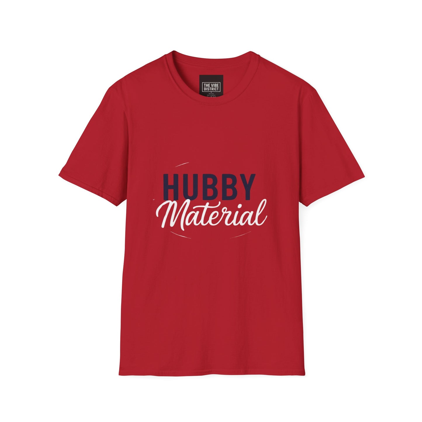 Hubby Unisex Softstyle T-Shirt - Perfect Gift for Father's Day, Anniversaries, and Celebrations