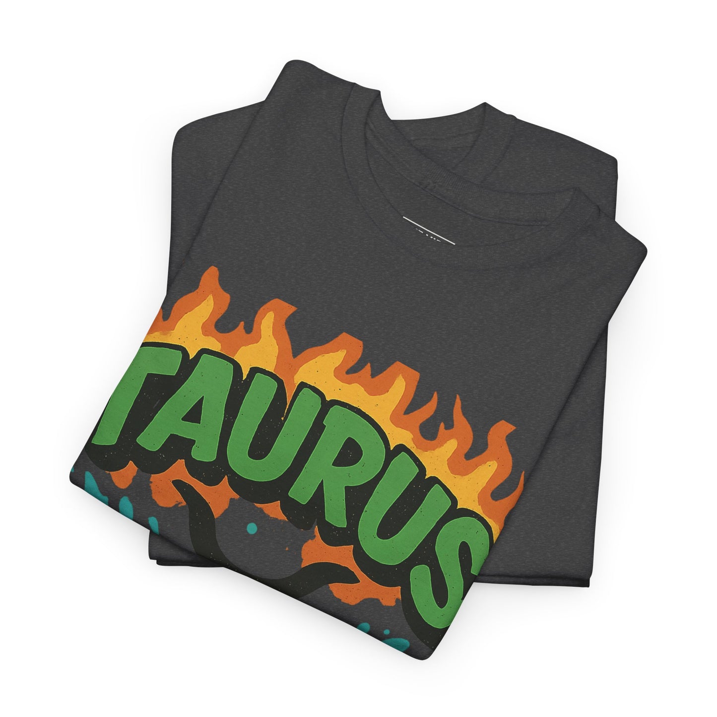 Taurus Energy Graphic Tee - Unisex Heavy Cotton Shirt, Astrology Gift, Birthday Present, Zodiac Apparel, Trendy Casual Wear