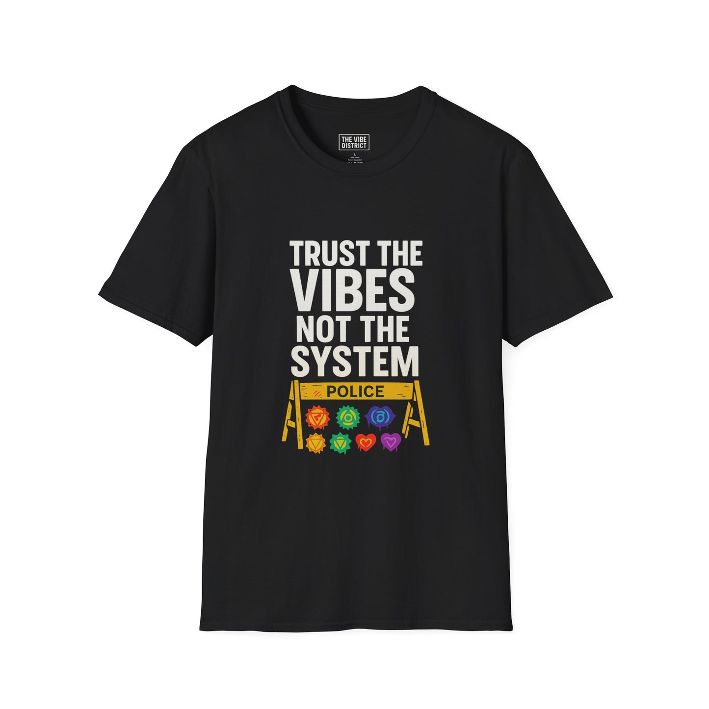 Trust the Vibes Unisex Softstyle T-Shirt, Empowering Graphic Tee, Casual Wear, Gift for Friends, Everyday Comfort