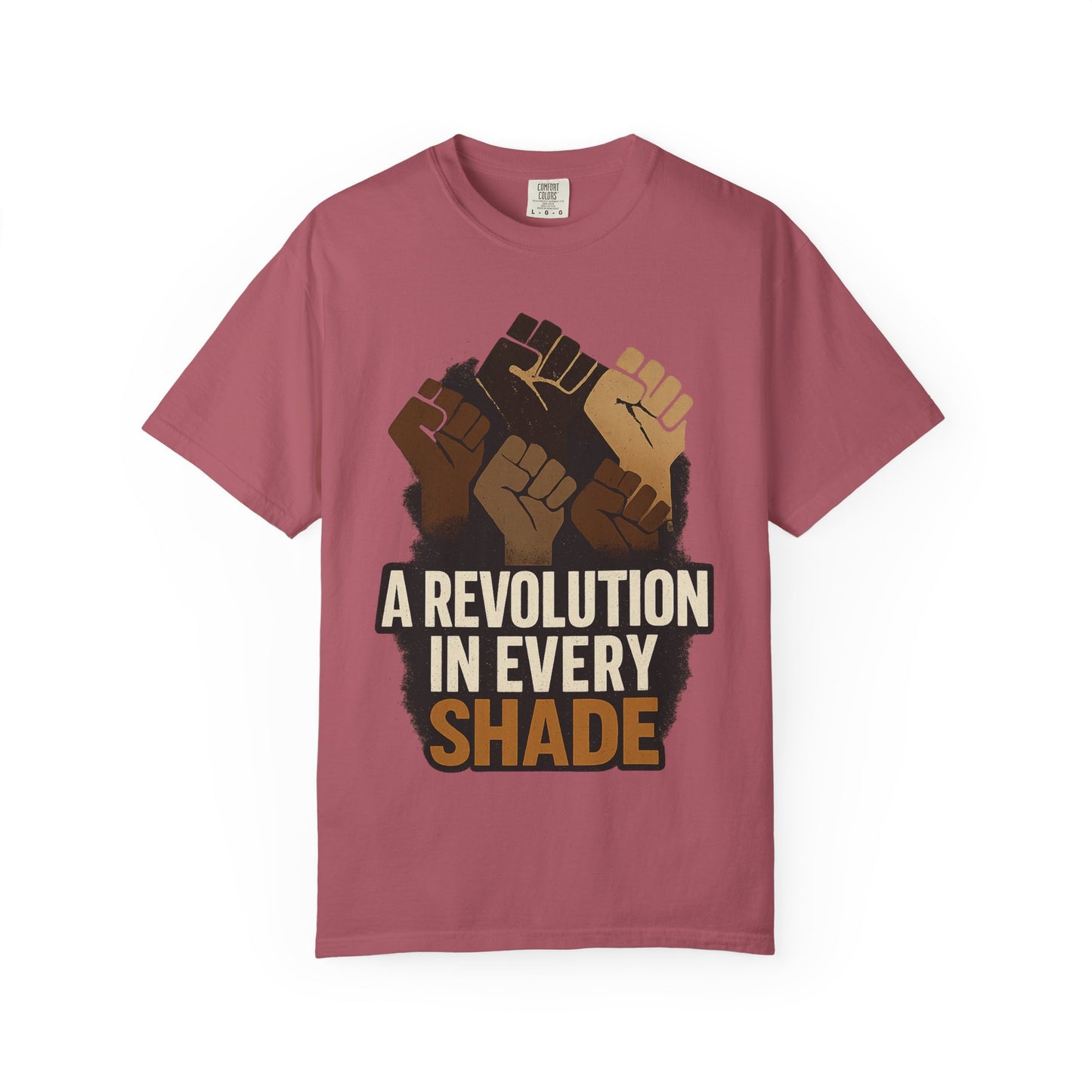 - A Revolution in Every Shade, Social Justice Tee, Equality Apparel, Gift for Activists, Pride Wear