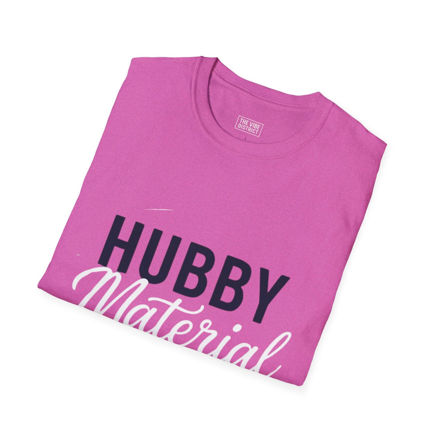 Hubby Unisex Softstyle T-Shirt - Perfect Gift for Father's Day, Anniversaries, and Celebrations