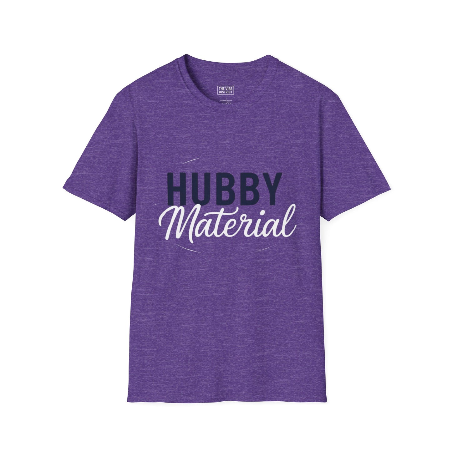 Hubby Unisex Softstyle T-Shirt - Perfect Gift for Father's Day, Anniversaries, and Celebrations