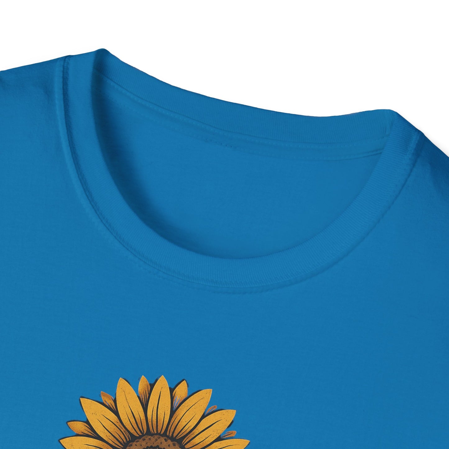 Bloom Through the Concrete Unisex Softstyle T-Shirt, Inspirational Tee, Nature Lover Gift, Motivational Shirt, Gardening Outfit