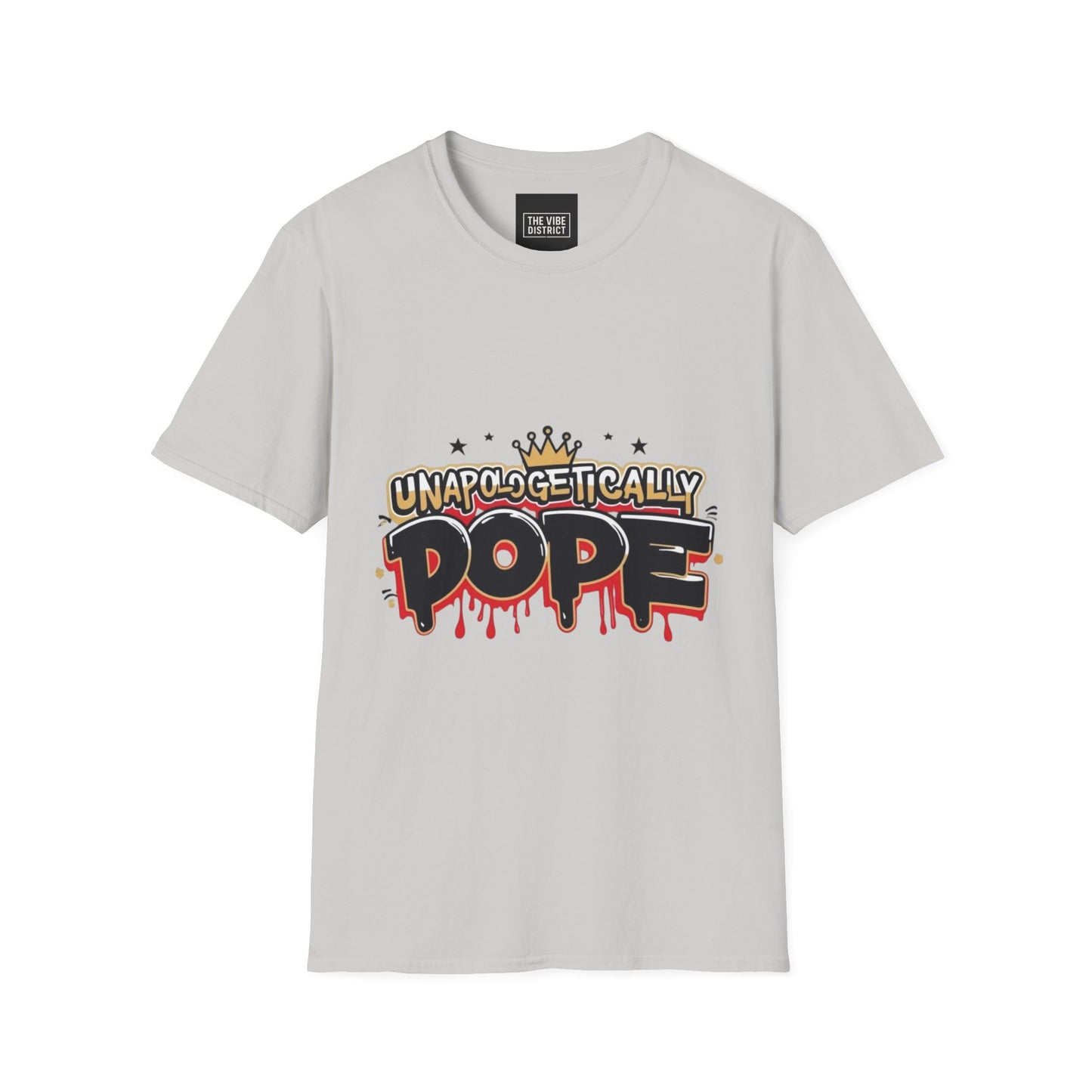 Unisex 'Unapologetically Dope' T-Shirt - Trendy Graphic Tee for Confident Fashion Lovers