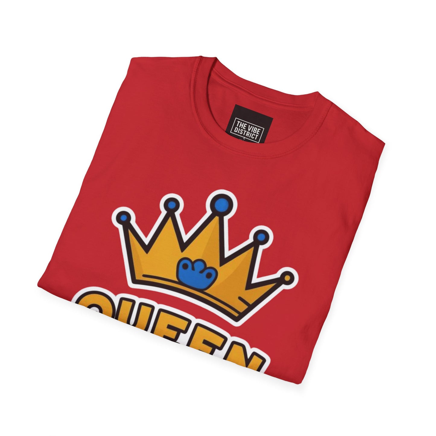 Queen of Snacks Unisex Softstyle T-Shirt - Fun & Comfortable Graphic Tee for Snack Lovers