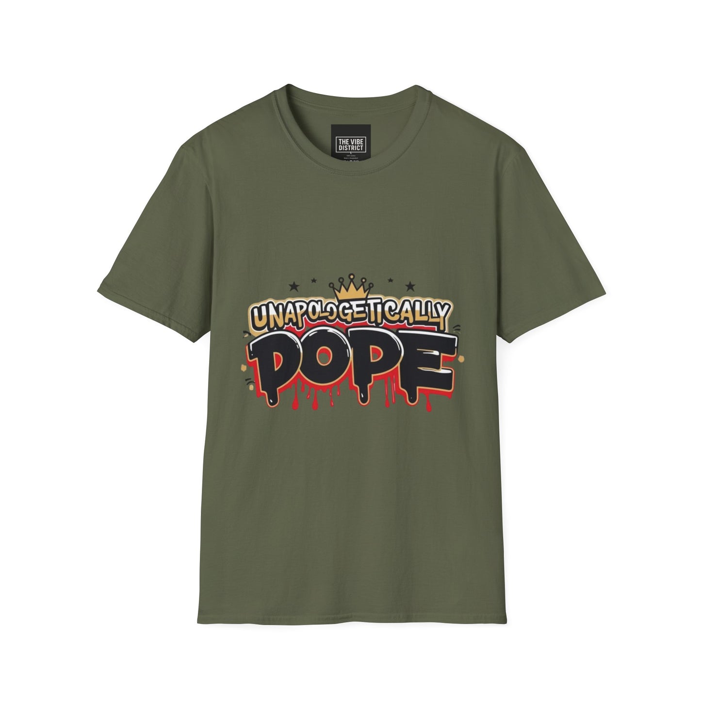 Unisex 'Unapologetically Dope' T-Shirt - Trendy Graphic Tee for Confident Fashion Lovers