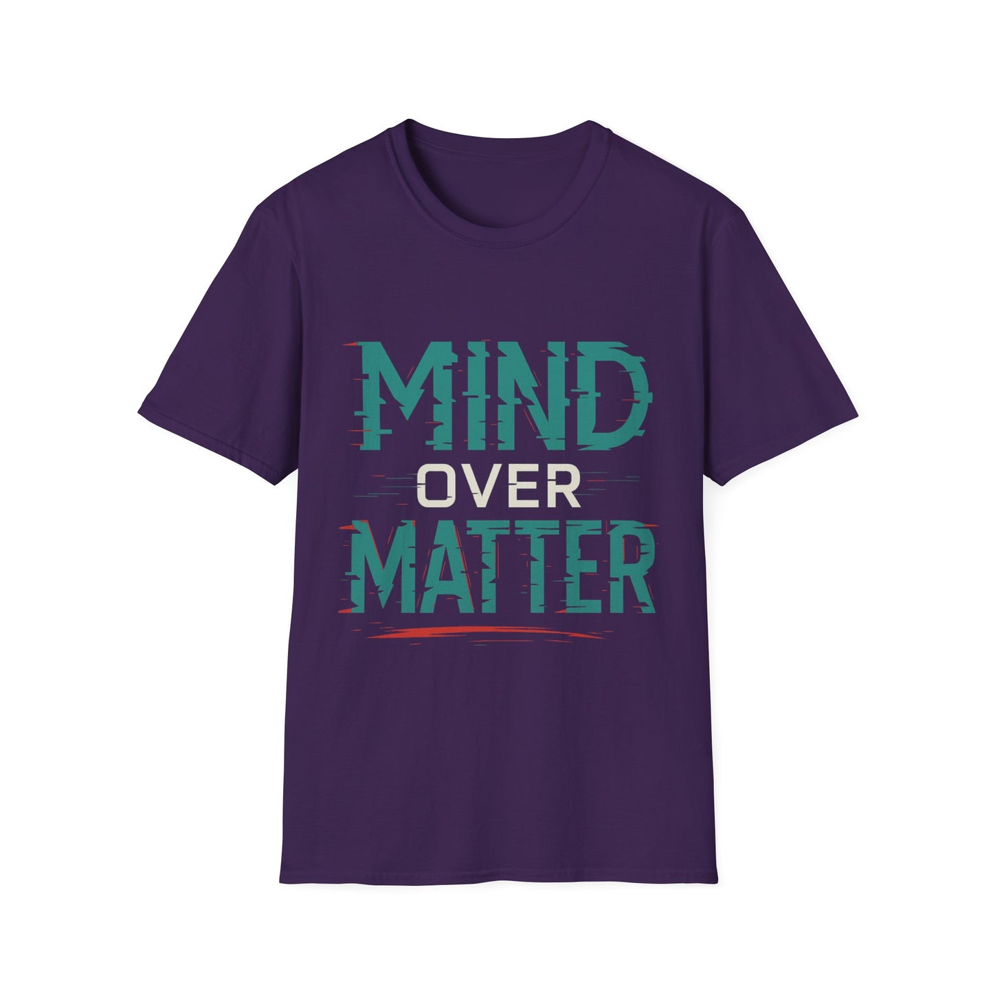 Mind Over Matter Unisex Softstyle T-Shirt - Motivational Graphic Tee