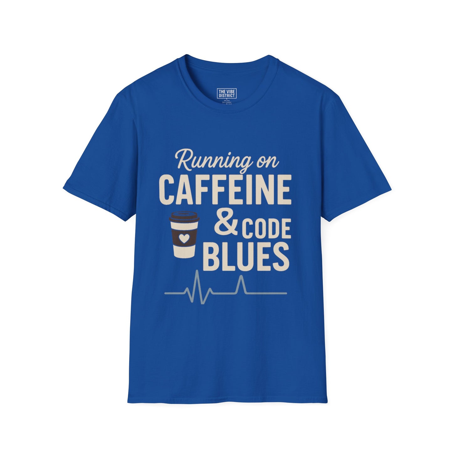 Funny Caffeine & Code Unisex T-Shirt - Perfect for Programmers & Coffee Lovers