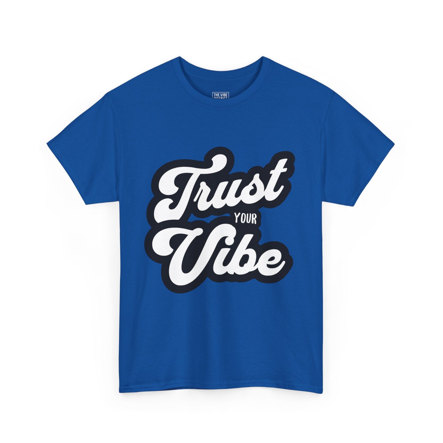 Trust Your Vibe Unisex Cotton Tee, Positive Affirmation Shirt, Casual Everyday Wear, Gift for Teens, Birthday, Inspirational Fashion