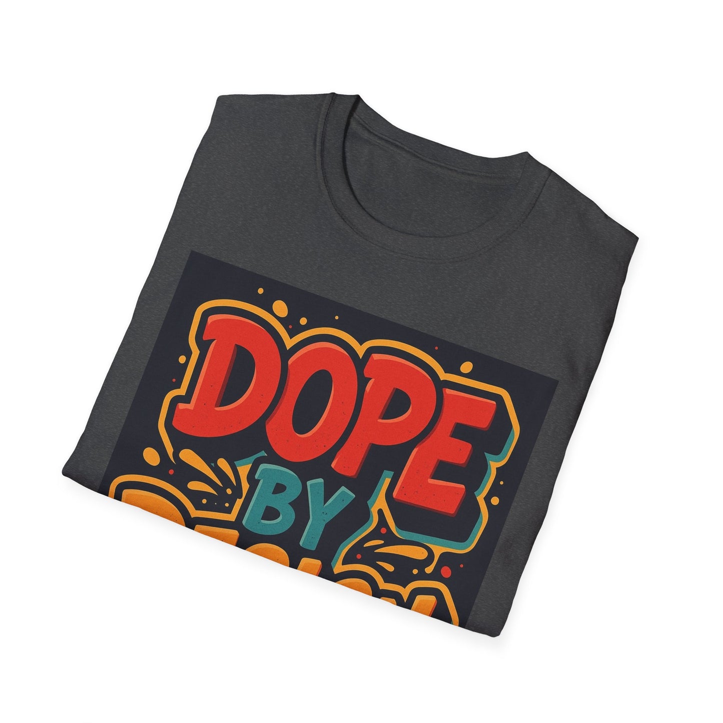 Dope by Design Unisex Softstyle T-Shirt - Vibrant Graphic Tee for Casual Wear