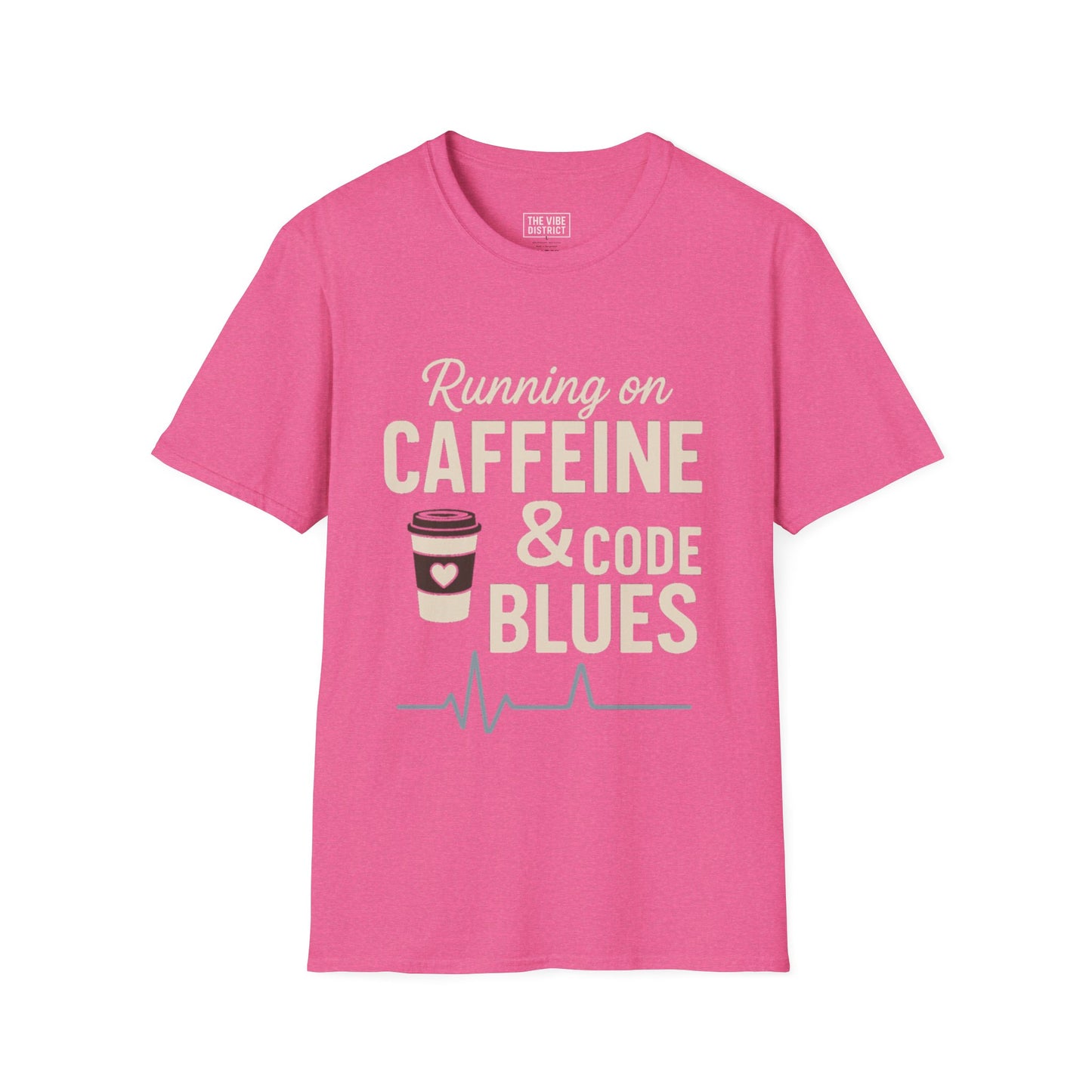 Funny Caffeine & Code Unisex T-Shirt - Perfect for Programmers & Coffee Lovers