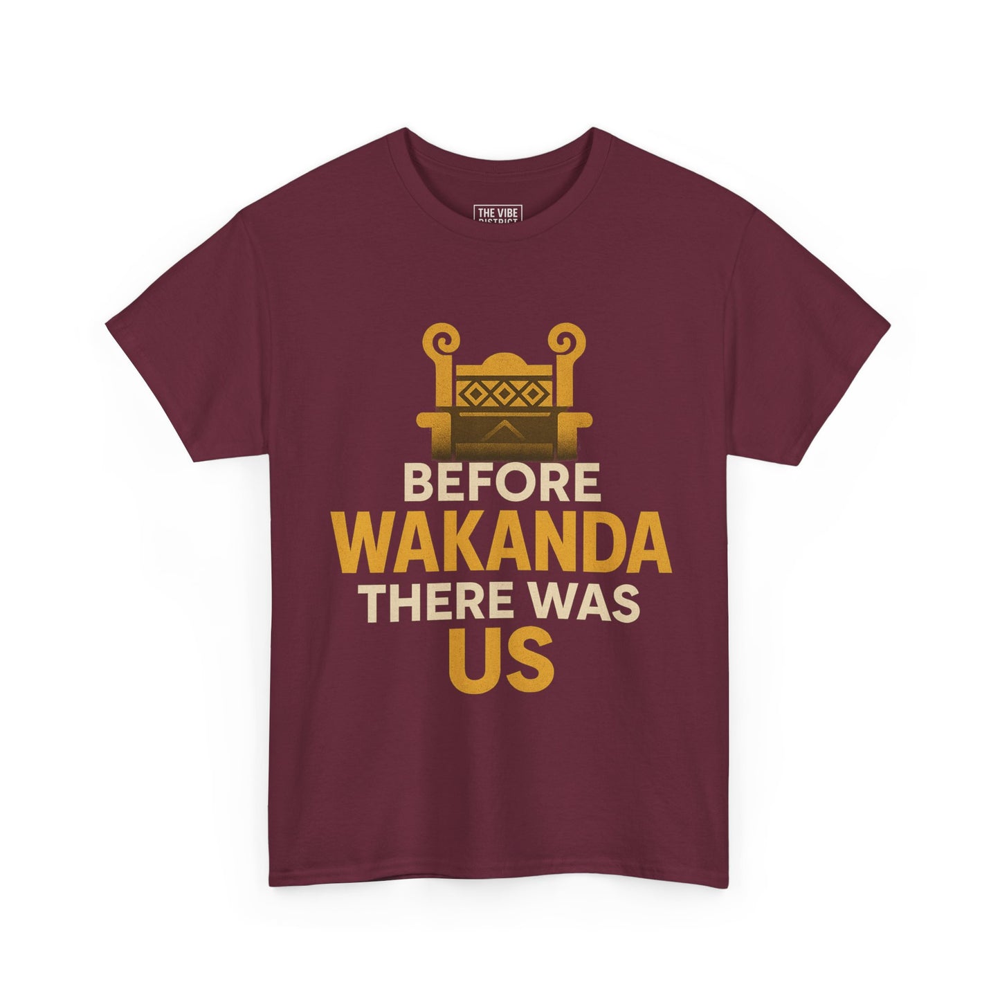 Wakanda Pride Tee - Graphic Unisex Heavy Cotton T-Shirt for Black Panther Fans, Unique Gift Idea, Celebration Apparel, Statement Clothing