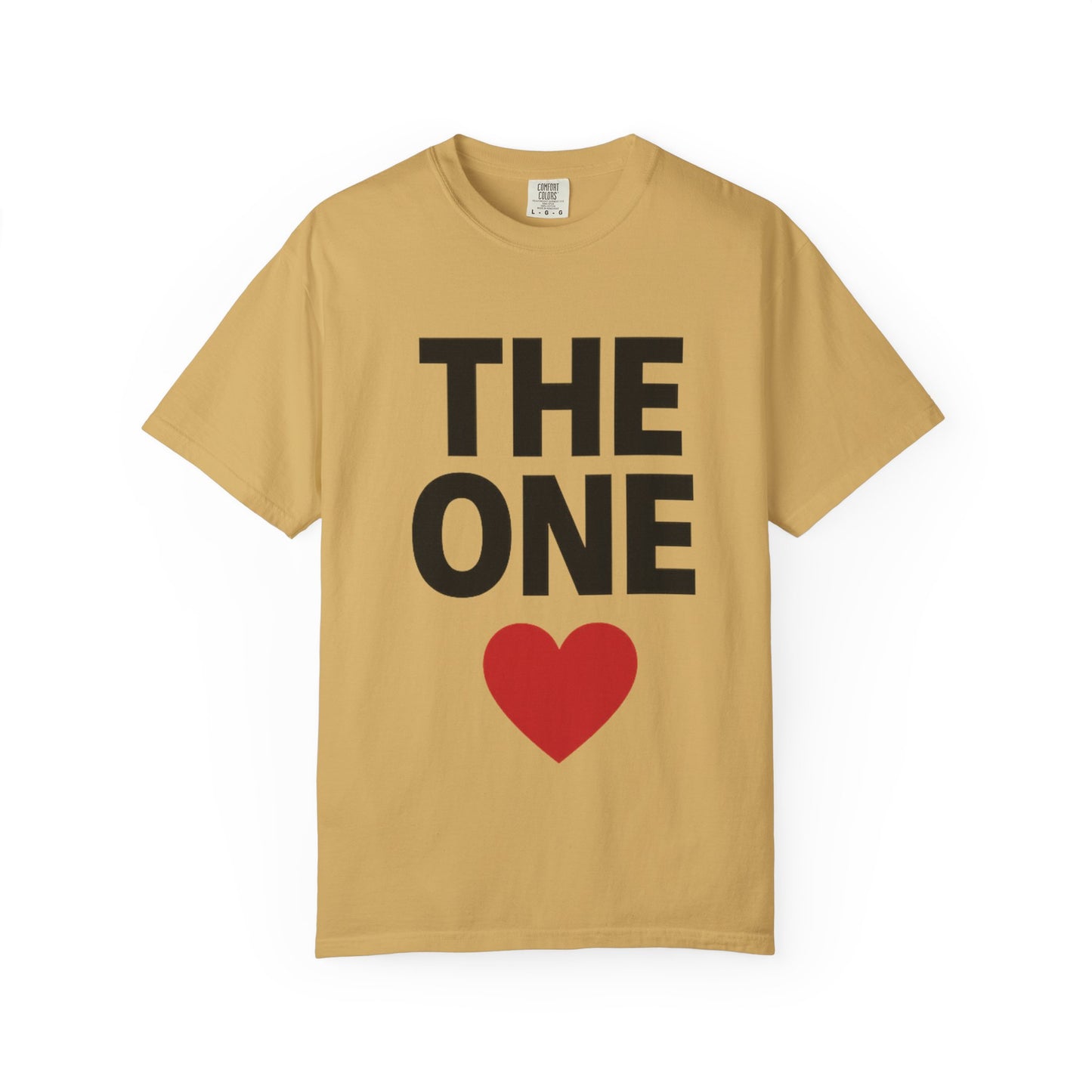 The One Heart Unisex T-shirt | Perfect for Valentine's Day, Couples, Casual Wear, Gift for Loved Ones, Heartfelt Statements