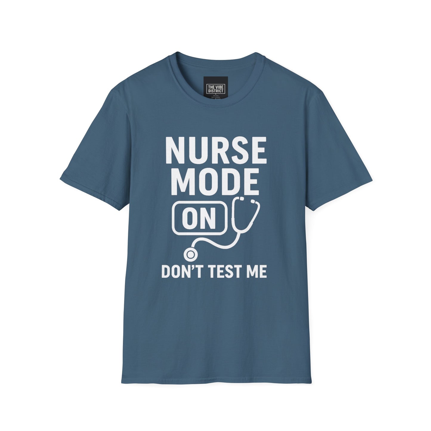 Nurse Mode On T-Shirt - Unisex Softstyle Tee for Healthcare Workers