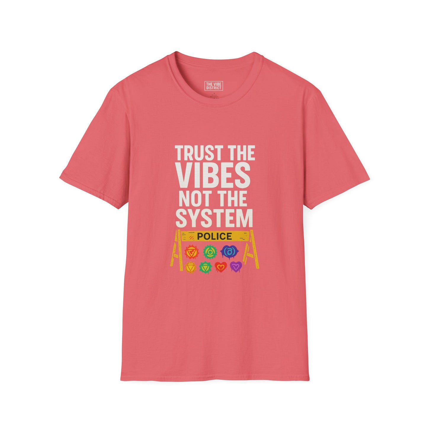 Trust the Vibes Unisex Softstyle T-Shirt, Empowering Graphic Tee, Casual Wear, Gift for Friends, Everyday Comfort