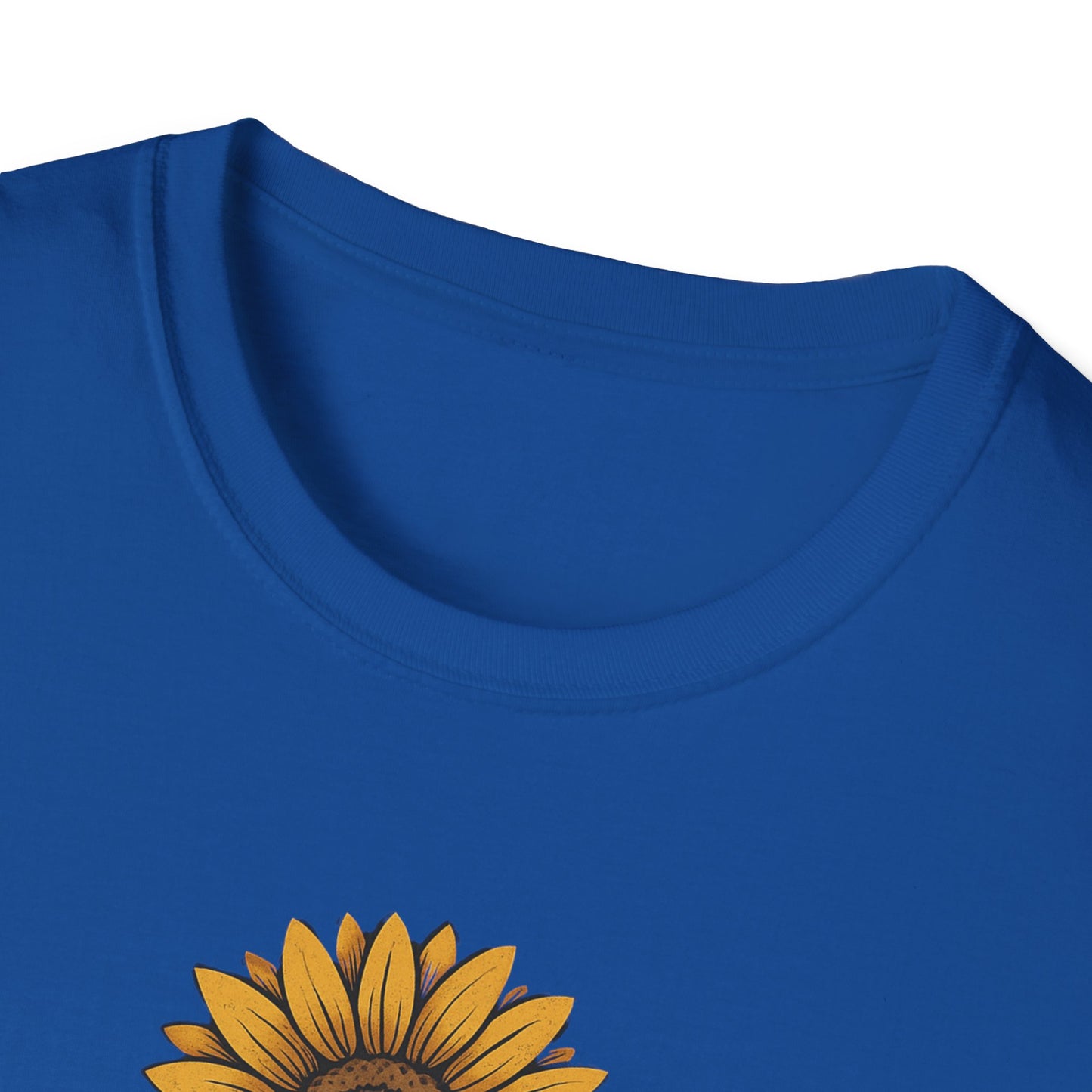 Bloom Through the Concrete Unisex Softstyle T-Shirt, Inspirational Tee, Nature Lover Gift, Motivational Shirt, Gardening Outfit