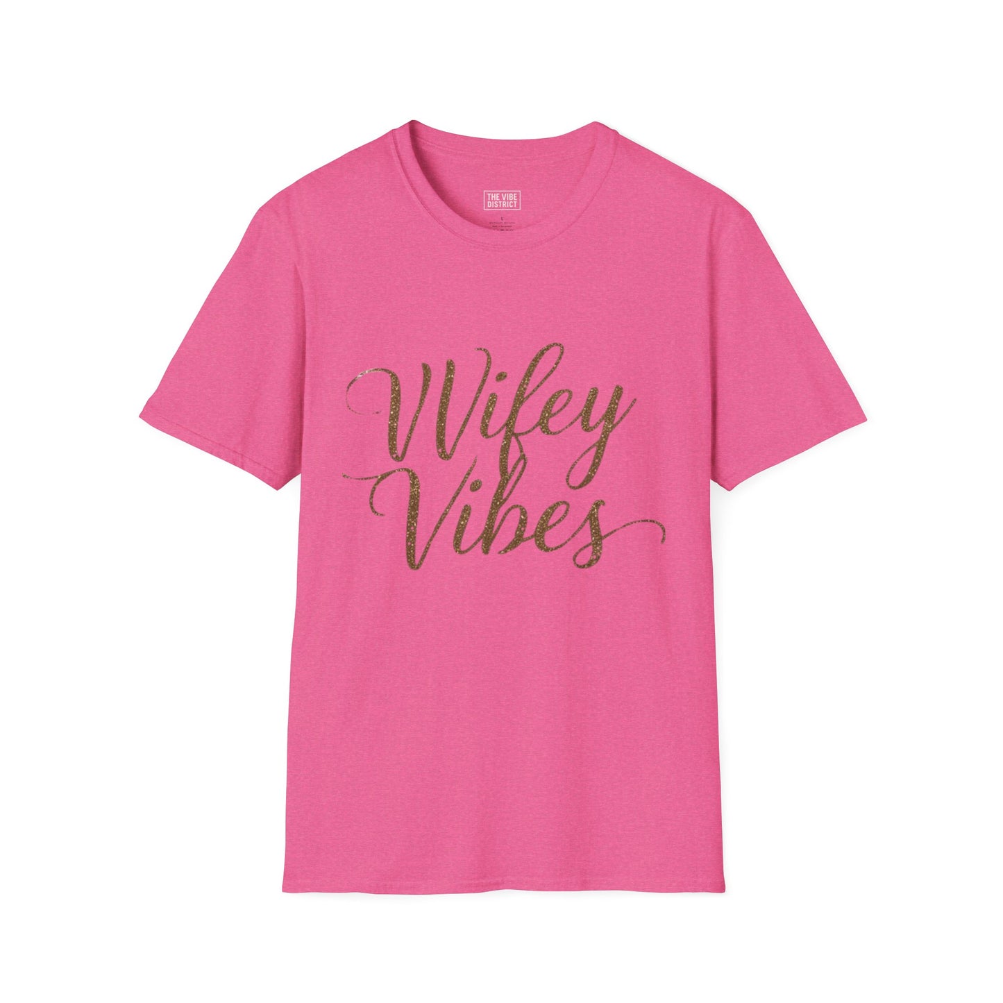 Wifey Vibes Unisex Softstyle T-Shirt -