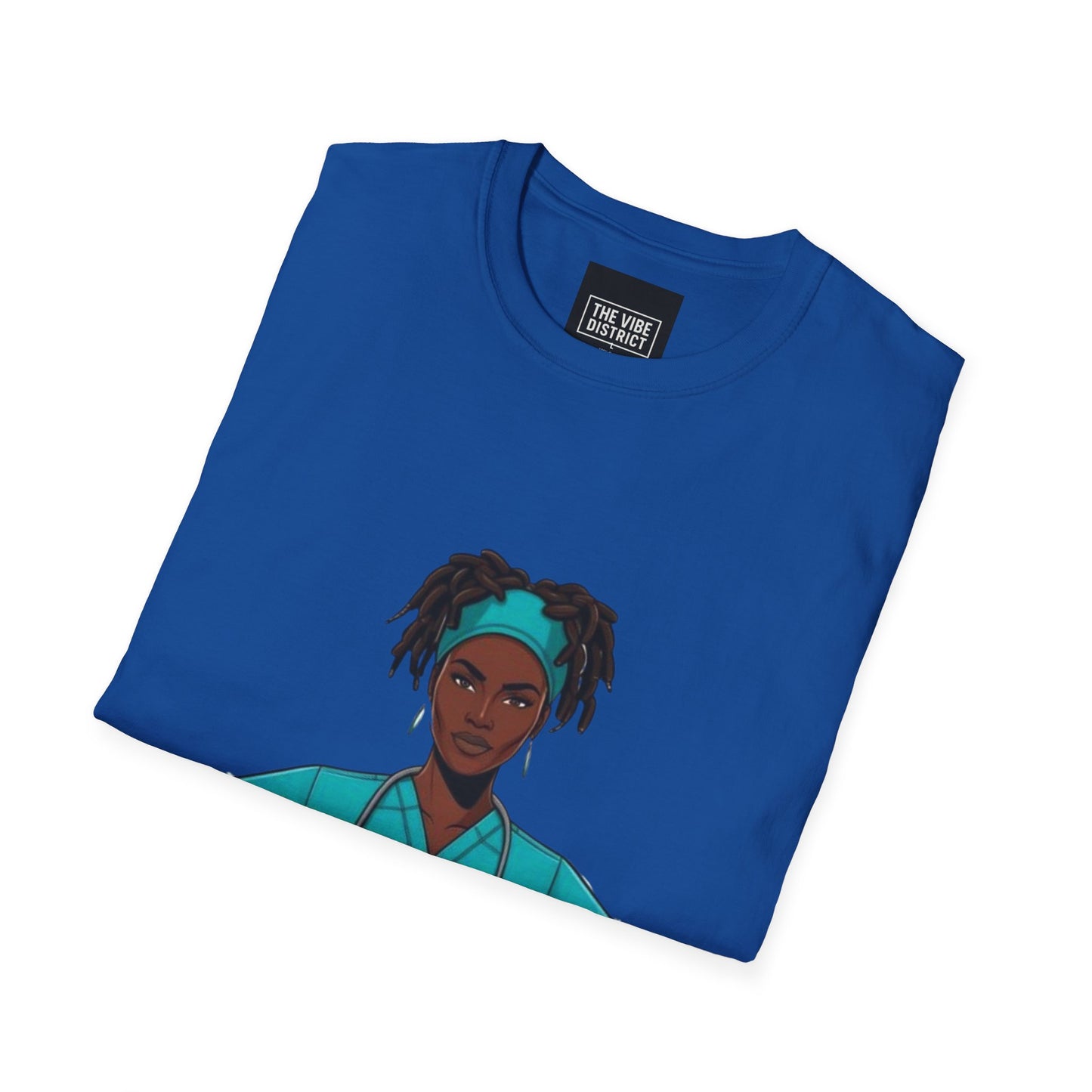 Nurse Graphic T-Shirt - Powered by Purpose - Unisex Softstyle Apparel