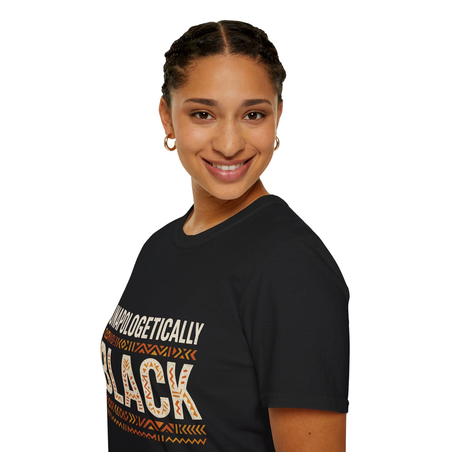 Unapologetically Black T-Shirt | Embrace Your Identity | Perfect for Casual Wear, Celebrations, Gifts, and Pride